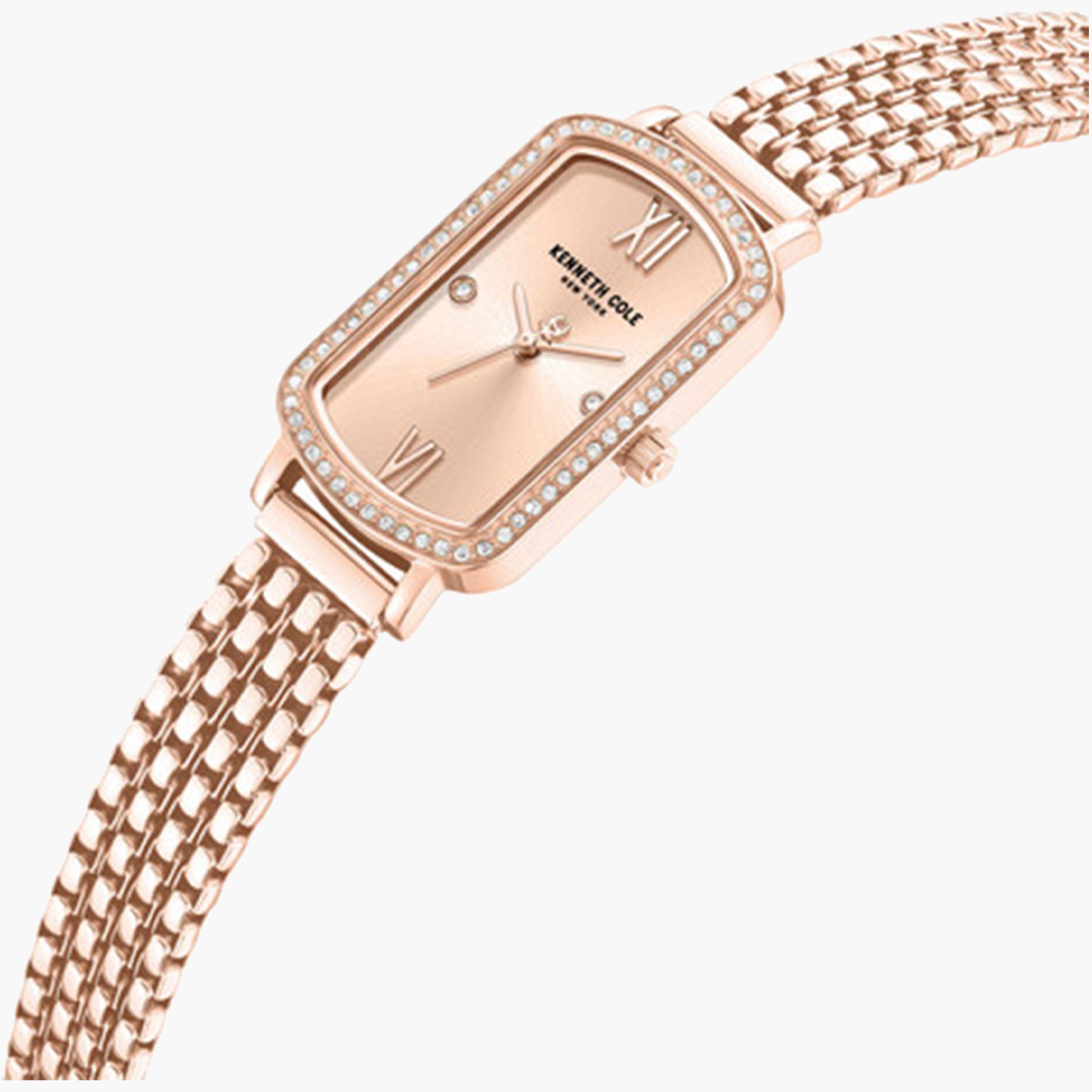 Kenneth Cole Women's 22MM Gold Analog Stainless Steel Strap Watch | KCWLG0065801-women-watchesandjewellery-watches-image-2