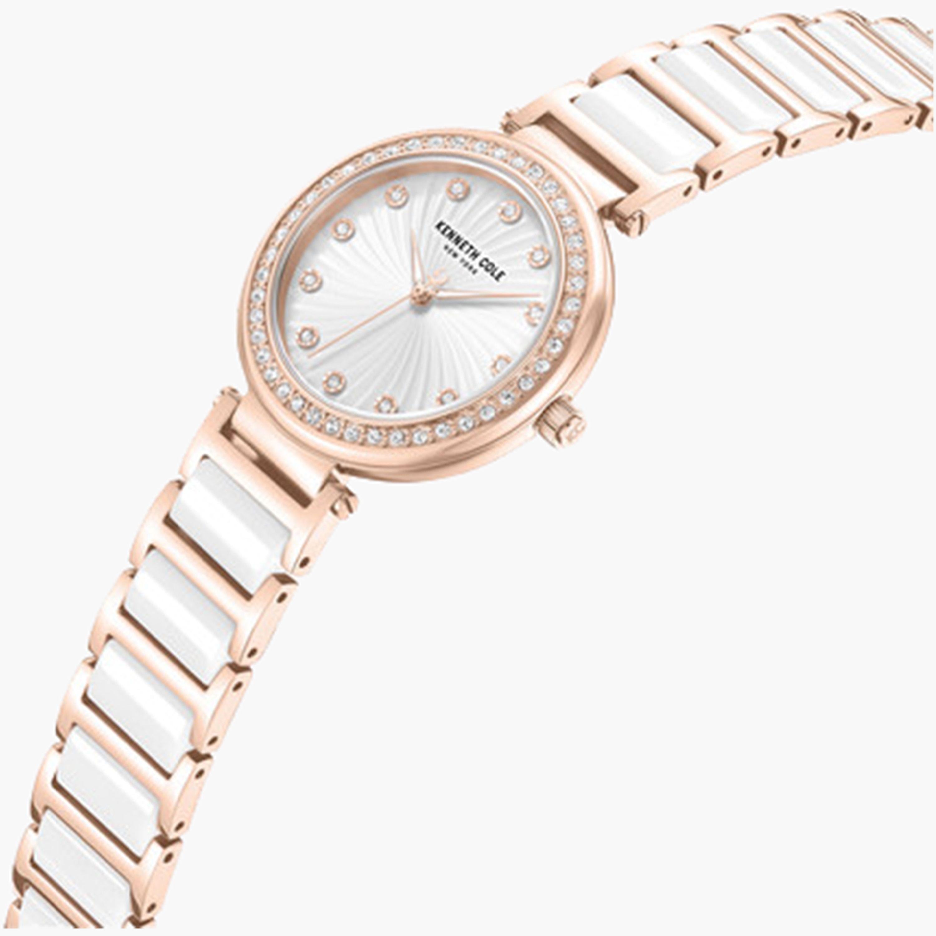 Kenneth Cole Women's 34MM Multicolour Analog Stainless Steel Strap Watch | KCWLG0066102-women-watchesandjewellery-watches-image-3