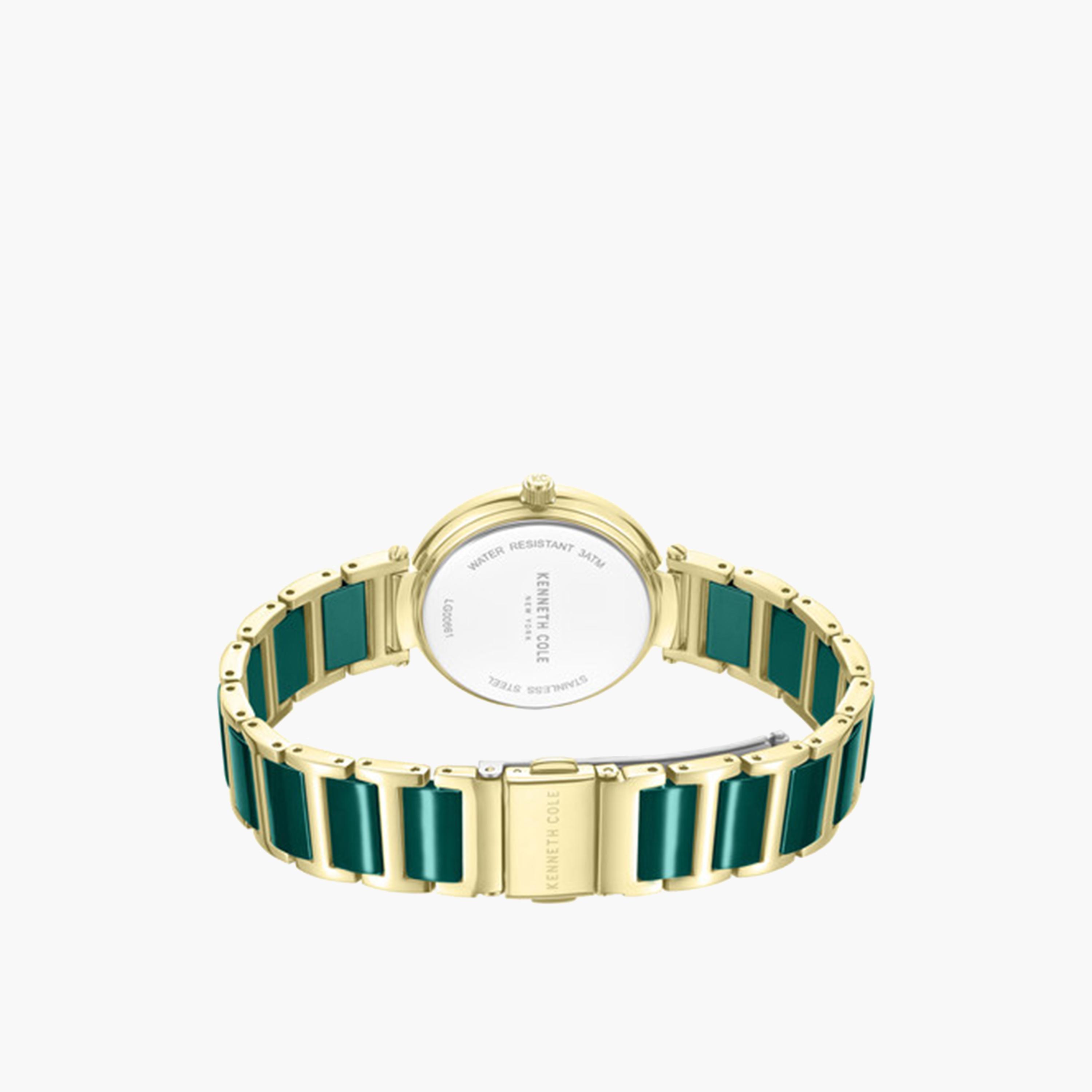 كينيث كول- ساعة تناظرية للنساء سوار ستانلس ستيل ألوان متعددة 34 مم | KCWLG0066103-women-watchesandjewellery-watches-image-5