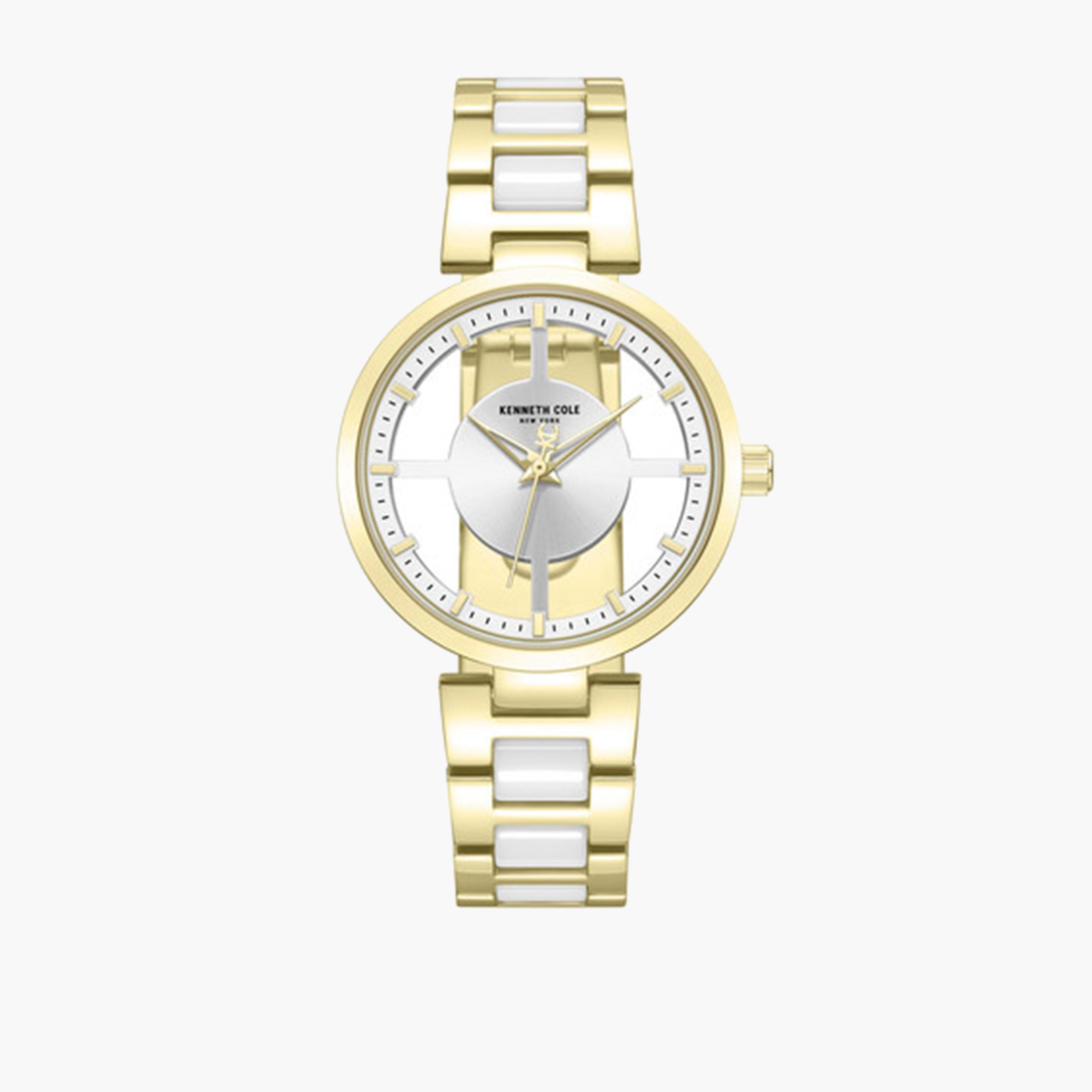 Kenneth Cole Women's 36MM Multicolour Analog Stainless Steel Strap Watch | KCWLG0066702-women-watchesandjewellery-watches-image-1