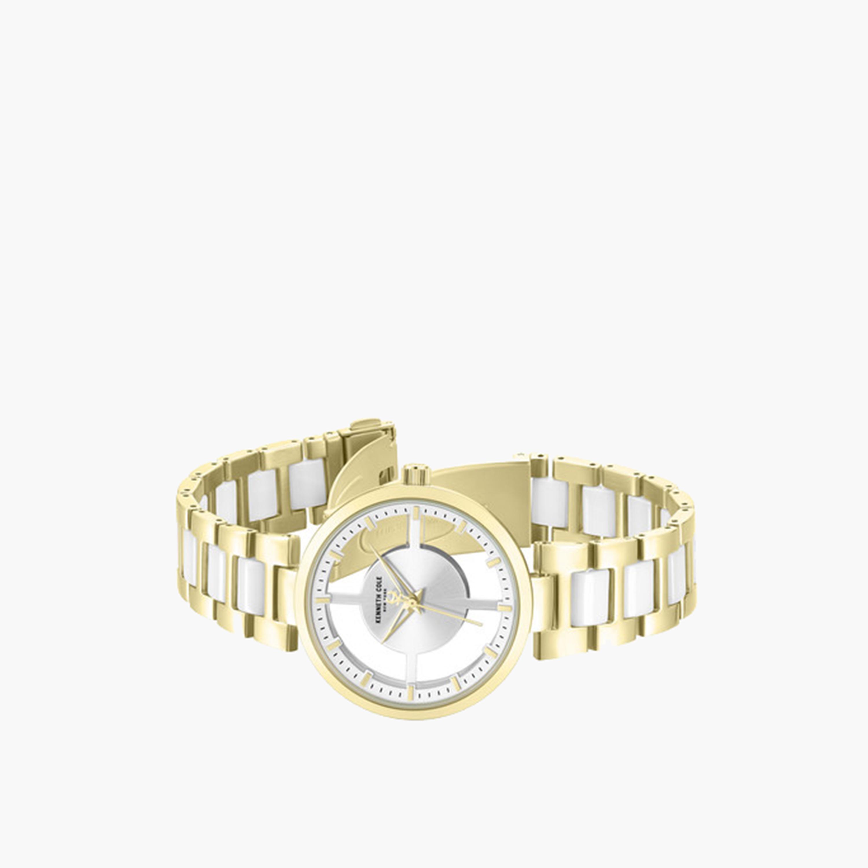 Kenneth Cole Women's 36MM Multicolour Analog Stainless Steel Strap Watch | KCWLG0066702-women-watchesandjewellery-watches-image-2