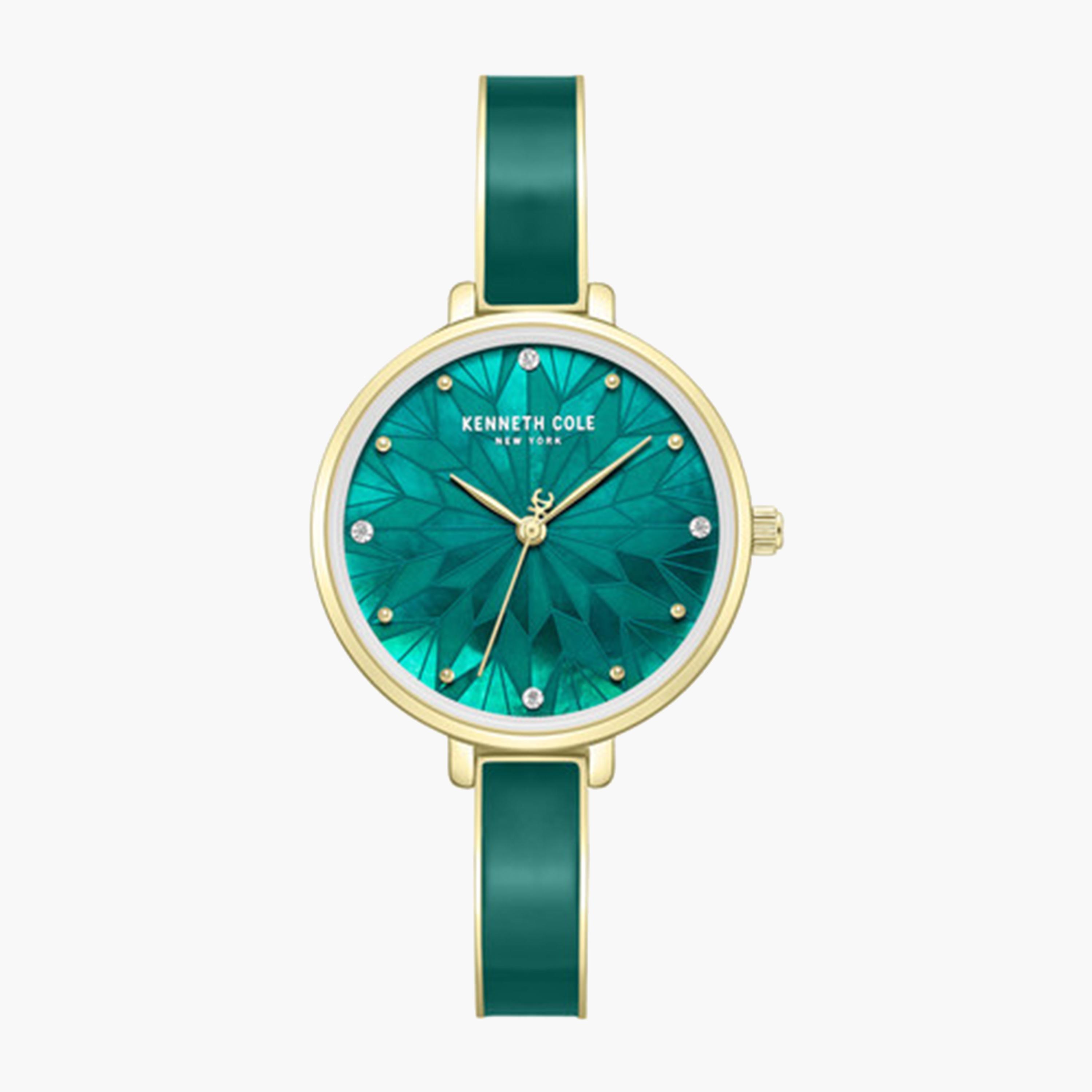 Kenneth Cole Women's 32MM Green Analog Stainless Steel Strap Watch | KCWLG0068001-women-watchesandjewellery-watches-image-1