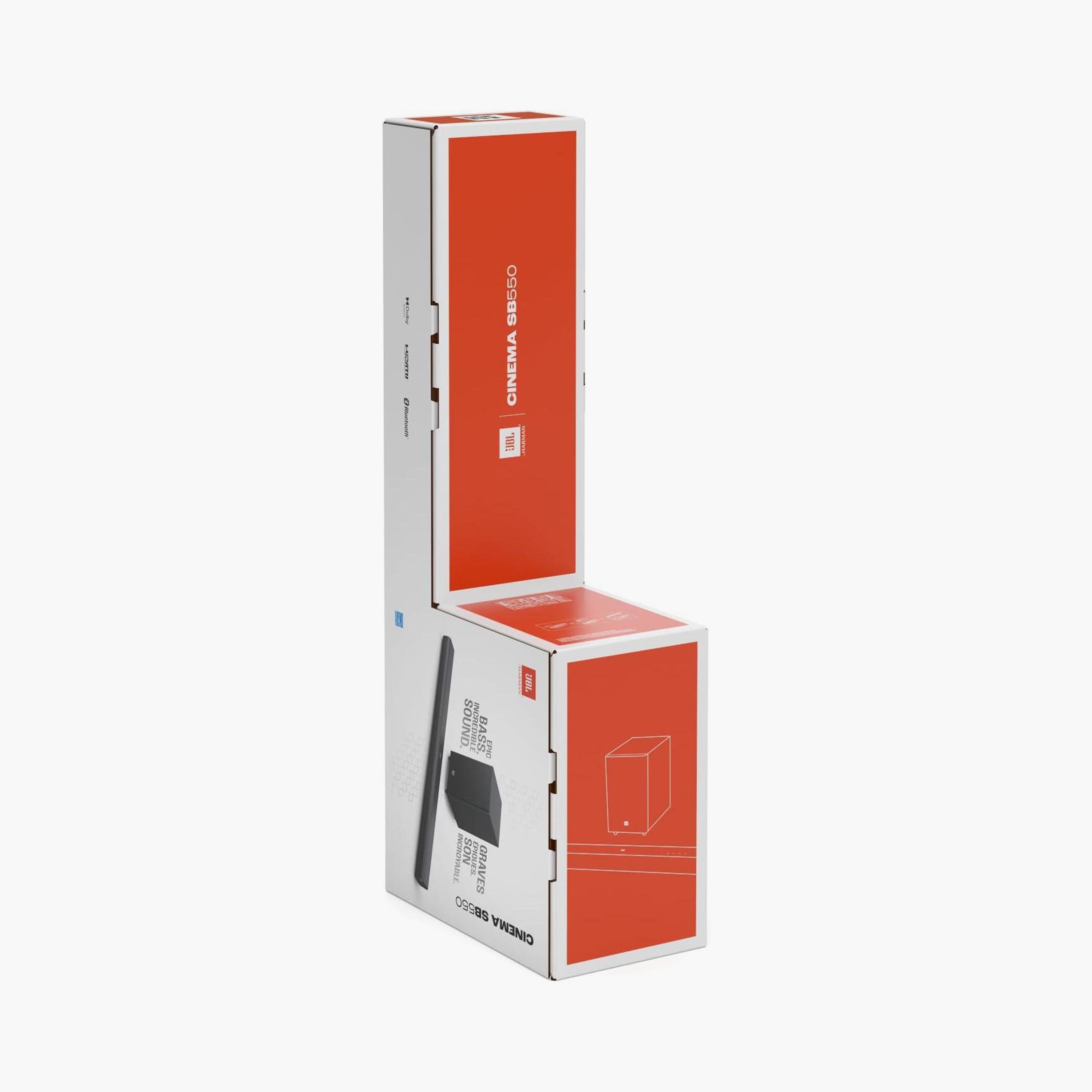 مكبر صوت جي بي إل بقنوات 3.1 مع مضخم صوت لاسلكي سينما إس بي 550 3.1 | JBLSB550BLKUK-electronics-speakers-image-7