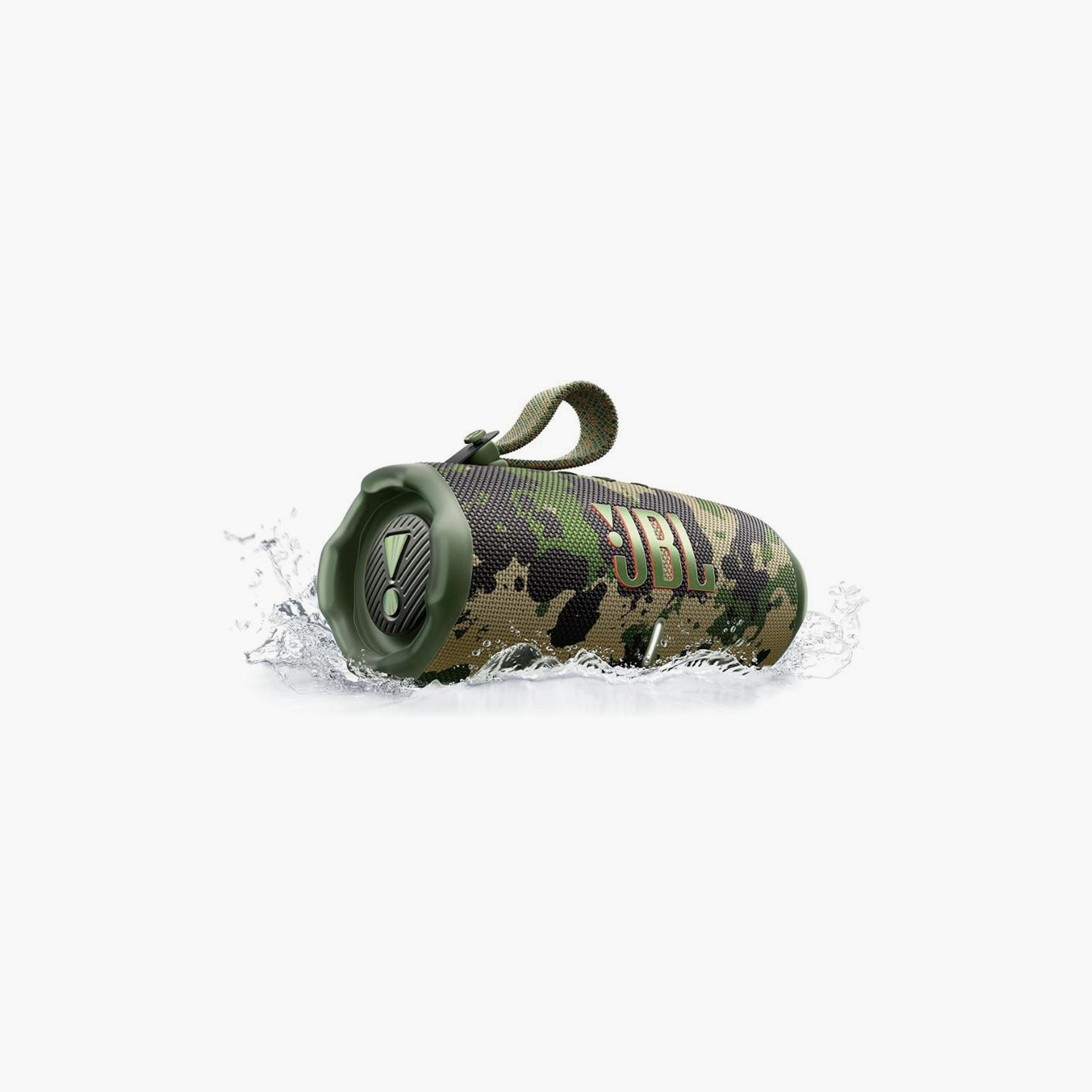 مكبر صوت بلوتوث محمول مقاوم للماء والصدمات مع باور بانك جي بي إل تشارج | JBLCHARGE6SQUAD-electronics-speakers-image-1