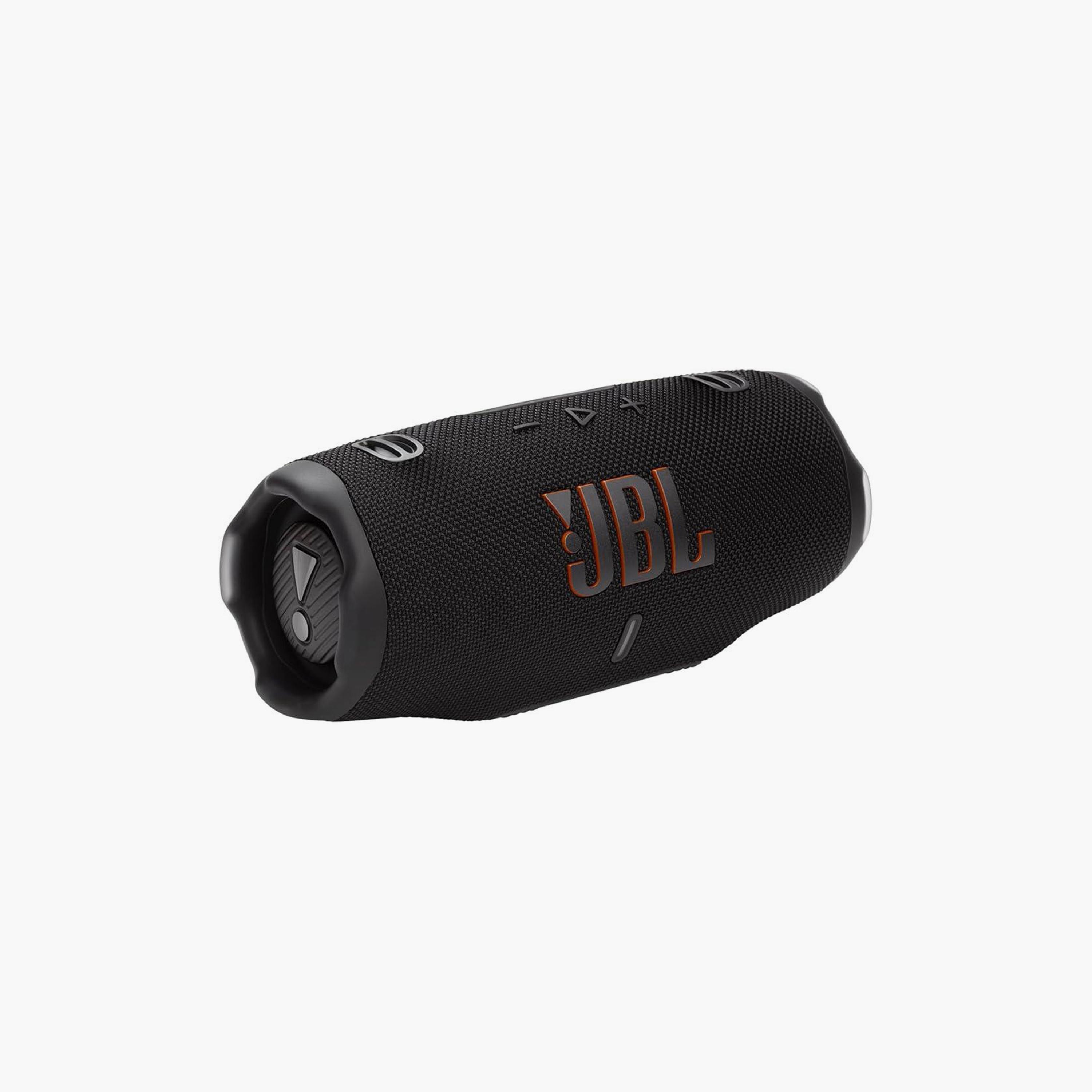 مكبر صوت بلوتوث محمول مقاوم للماء والصدمات مع باور بانك أسود جي بي إل تشارج | JBLCHARGE6BLK-electronics-speakers-image-4