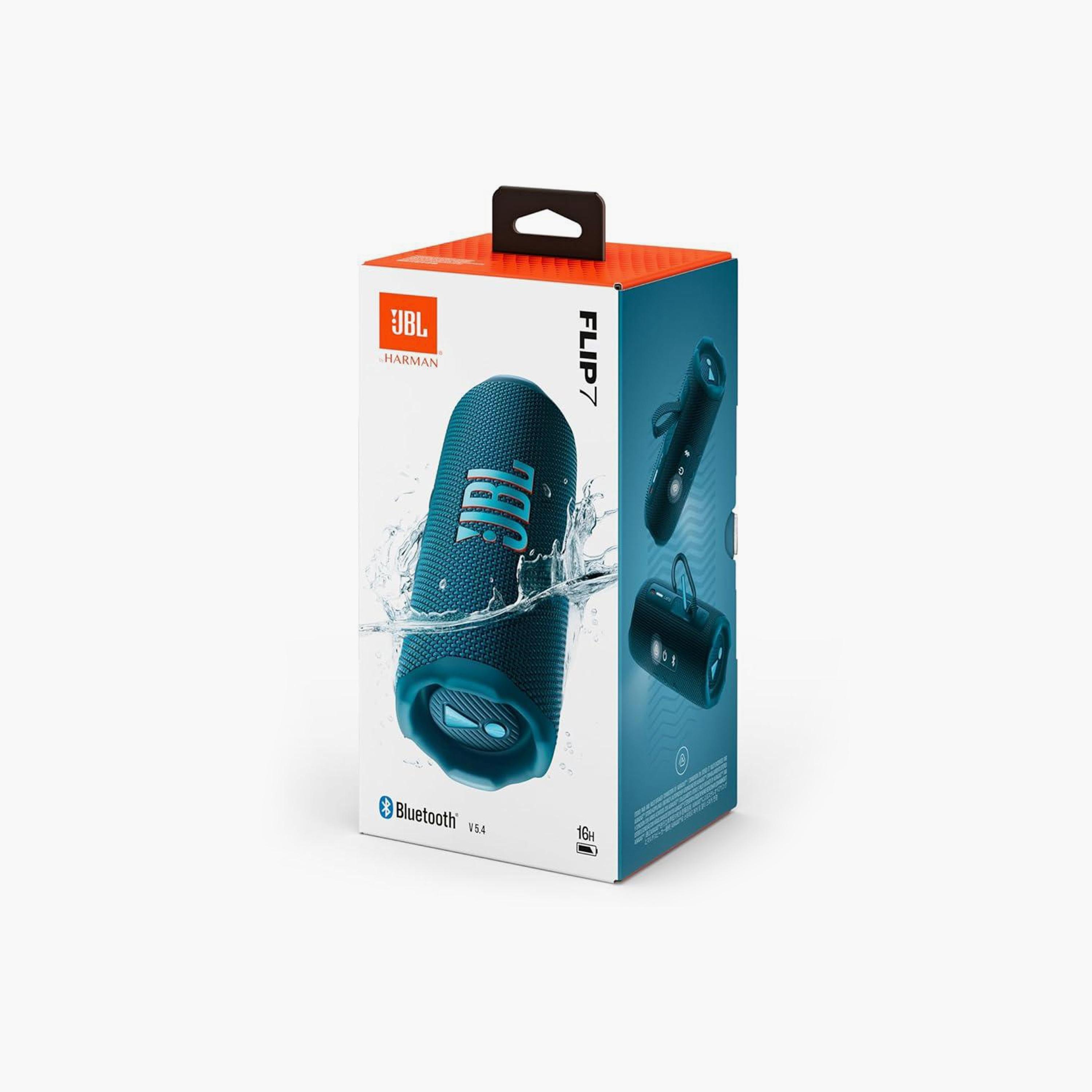 JBL Flip 7 Portable Waterproof And Drop-Proof Speaker Blue | JBLFLIP7BLU-electronics-speakers-image-2