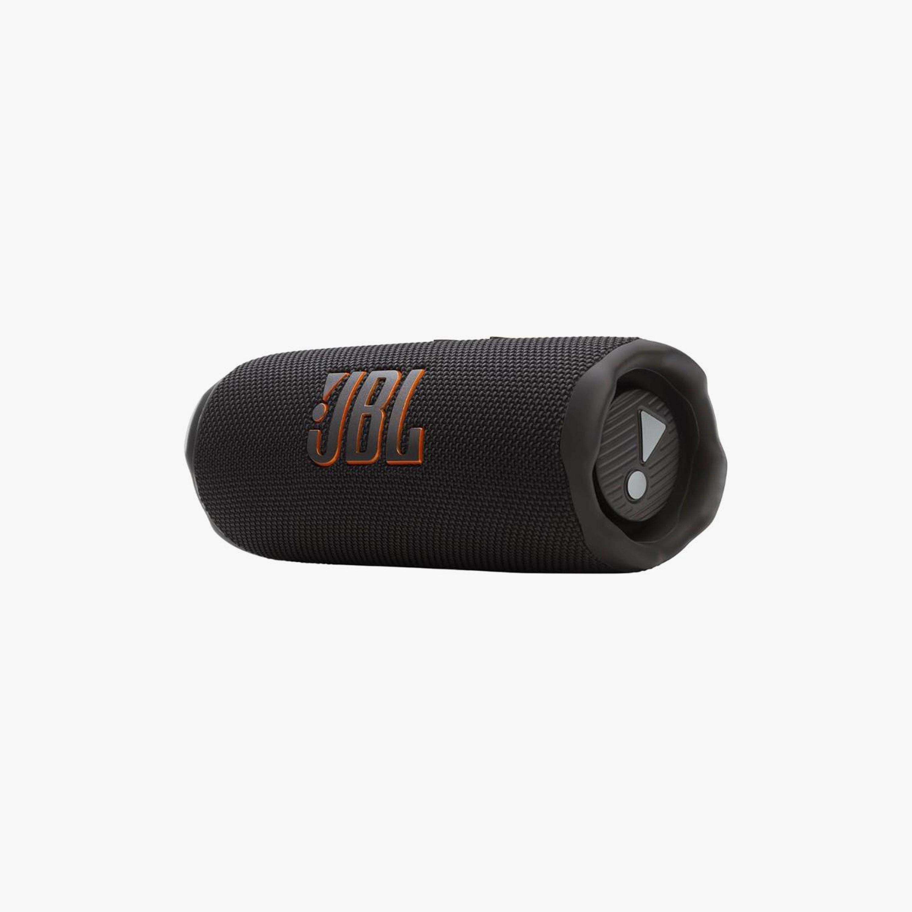 مكبر صوت محمول مقاوم للماء والصدمات جي بي إل فليب 7 أسود | JBLFLIP7BLK-electronics-speakers-image-1