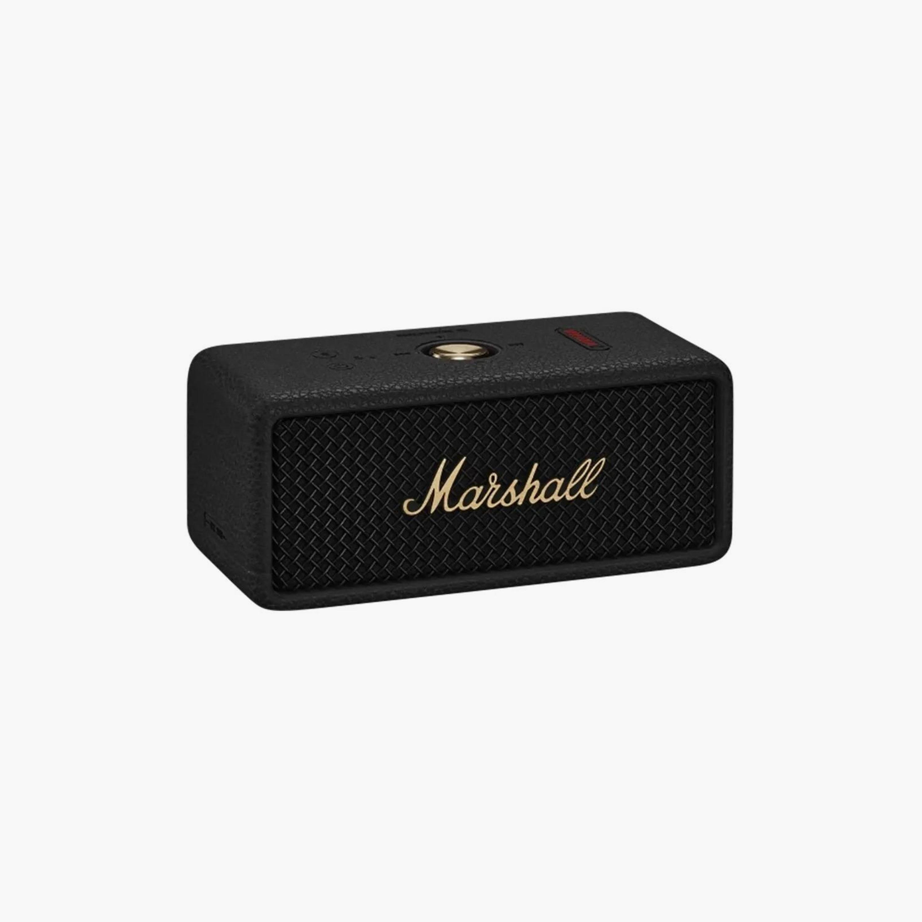 مكبر صوت بلوتوث مارشال | EMBERTON III BLACK & BRASS-electronics-speakers-image-1
