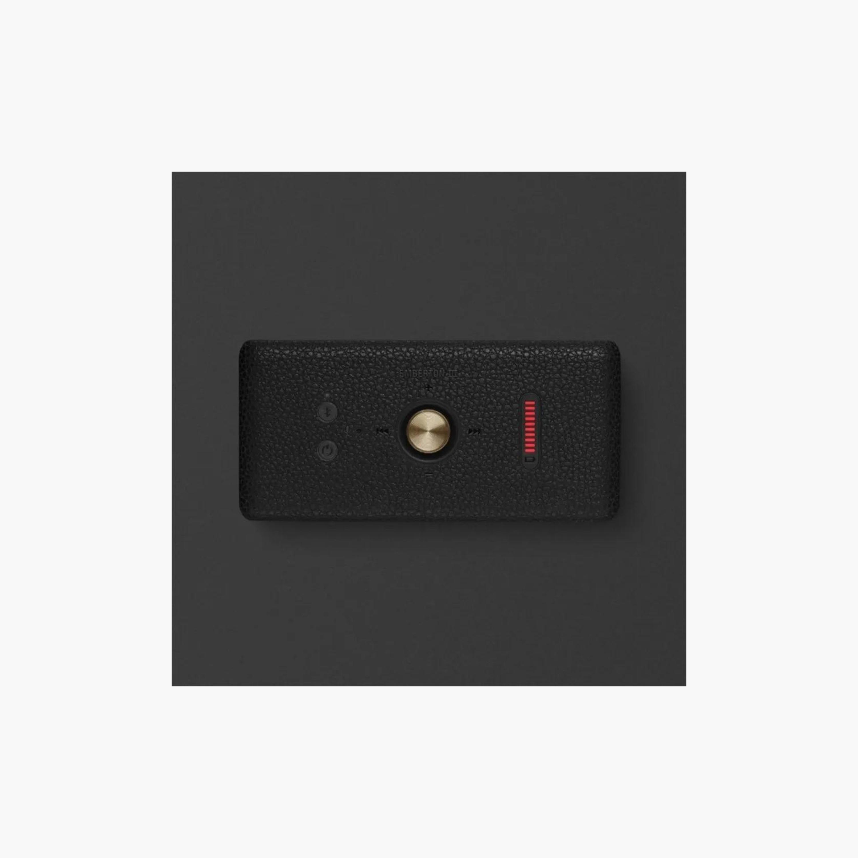 مكبر صوت بلوتوث مارشال | EMBERTON III BLACK & BRASS-electronics-speakers-image-3