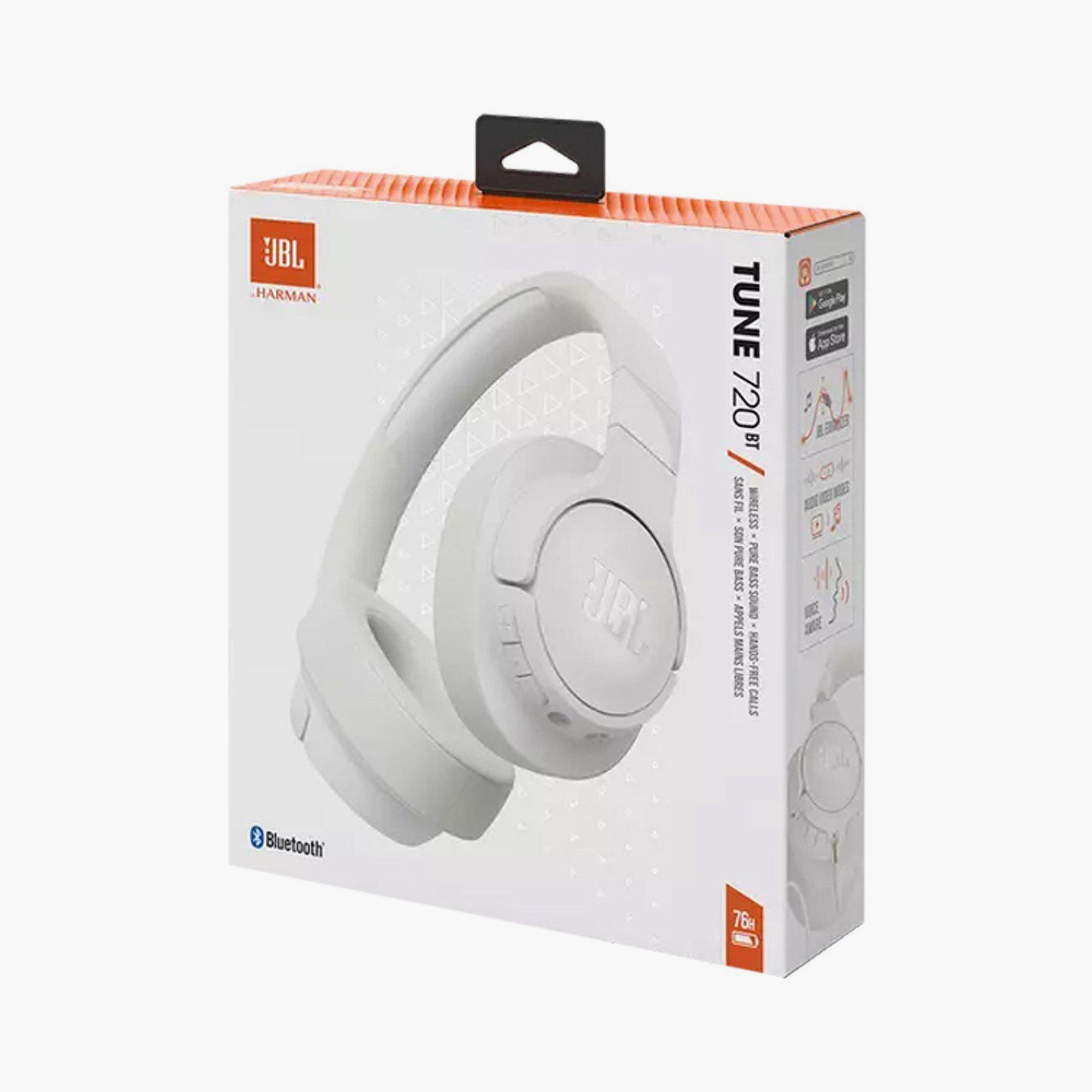 سماعات رأس لاسلكية فوق الأذن جي بي إل أبيض | JBLT720BTWHT-electronics-headphonesandearphones-image-2