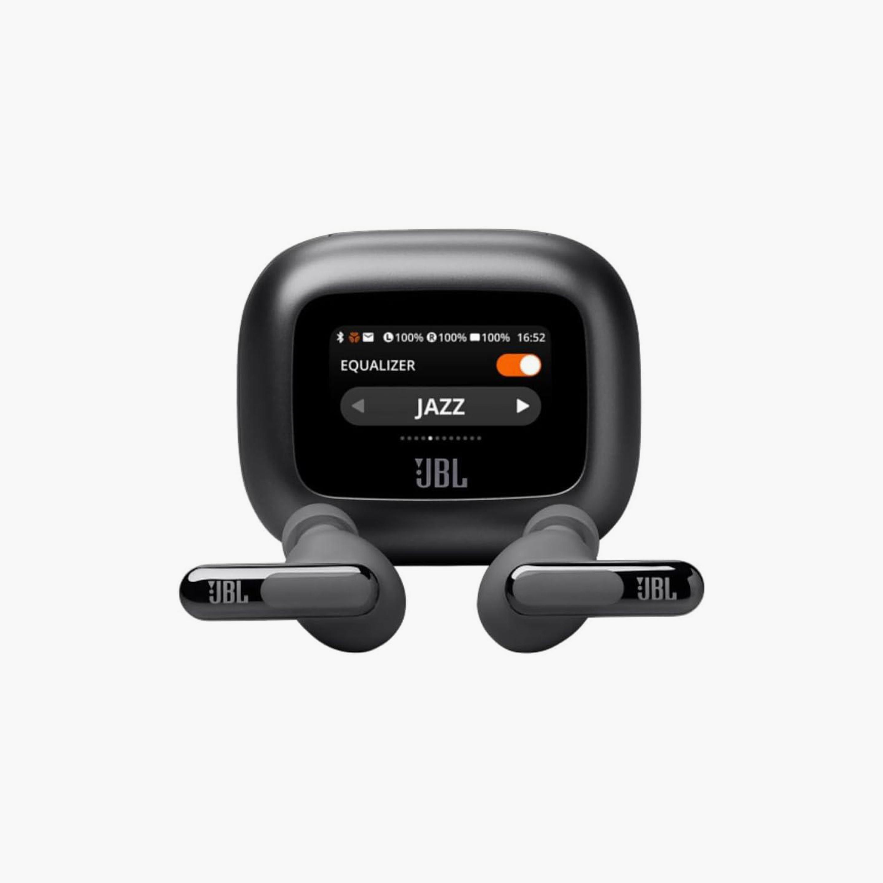 JBL Live Beam 3 True Wireless Noise Cancelling Closed-Stick Earbuds Black | JBLLIVEBEAM3BLK-electronics-headphonesandearphones-image-1
