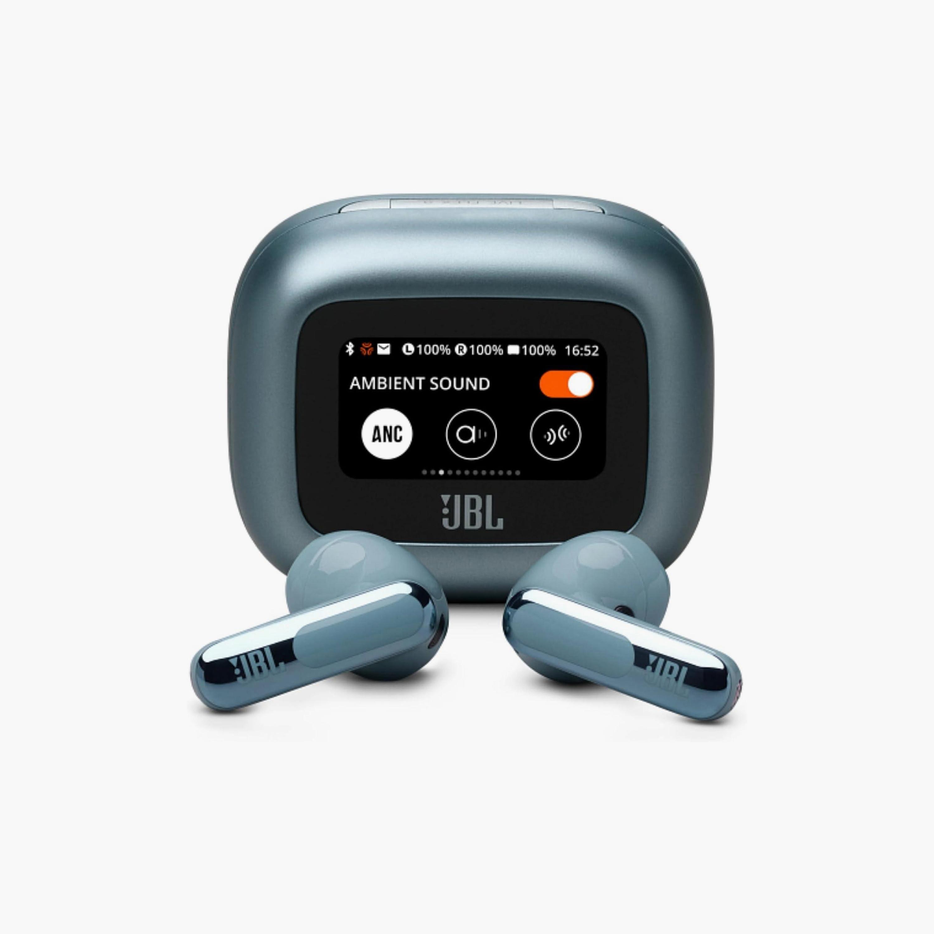 JBL Live Flex 3 True Wireless Noise Cancelling Open-Stick Earbuds Blue | JBLLIVEFLEX3BLU-electronics-headphonesandearphones-image-1