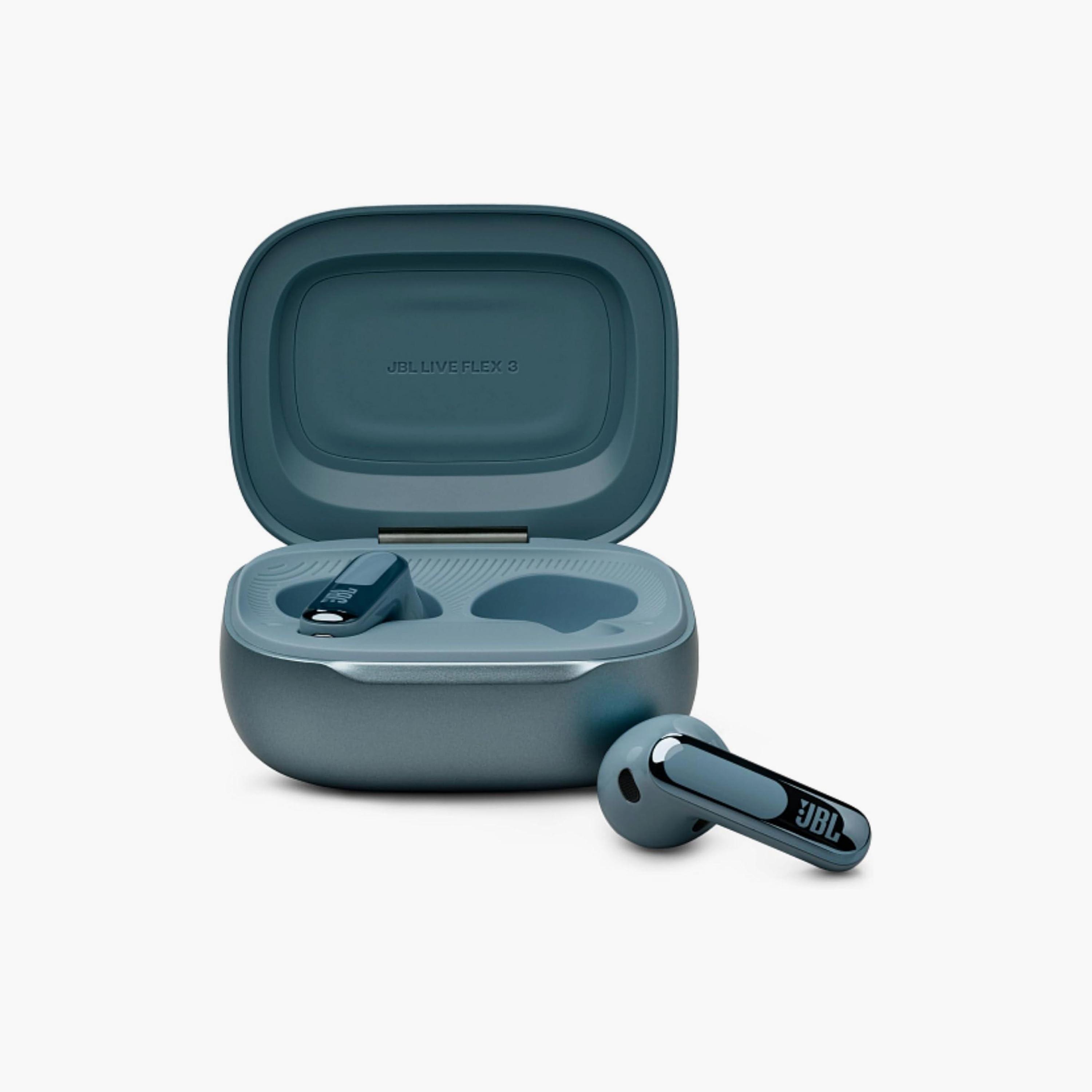 JBL Live Flex 3 True Wireless Noise Cancelling Open-Stick Earbuds Blue | JBLLIVEFLEX3BLU-electronics-headphonesandearphones-image-3