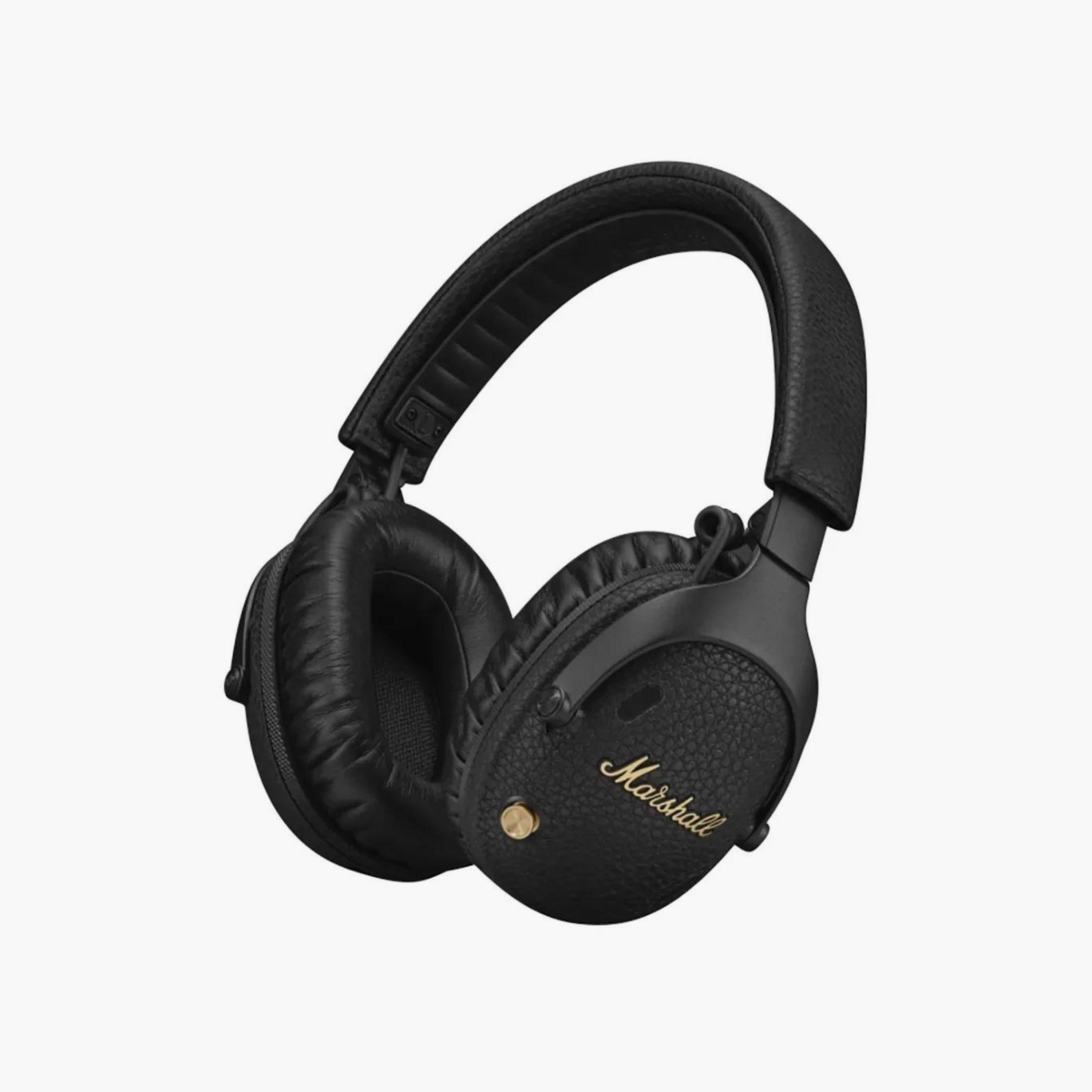 سماعات رأس لاسلكية فوق الأذن مارشال أسود | MONITOR III ANC-electronics-headphonesandearphones-image-1