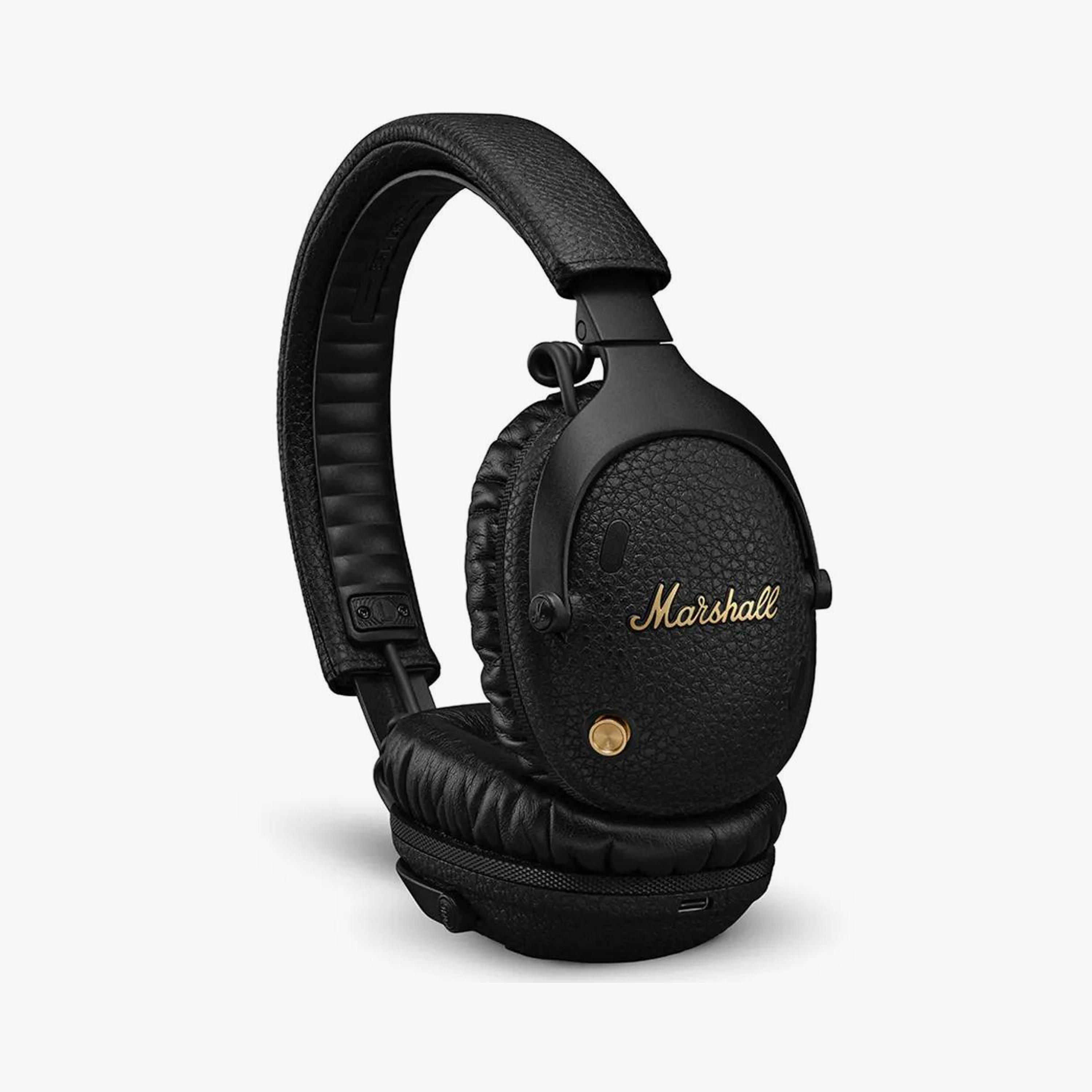 سماعات رأس لاسلكية فوق الأذن مارشال أسود | MONITOR III ANC-electronics-headphonesandearphones-image-2