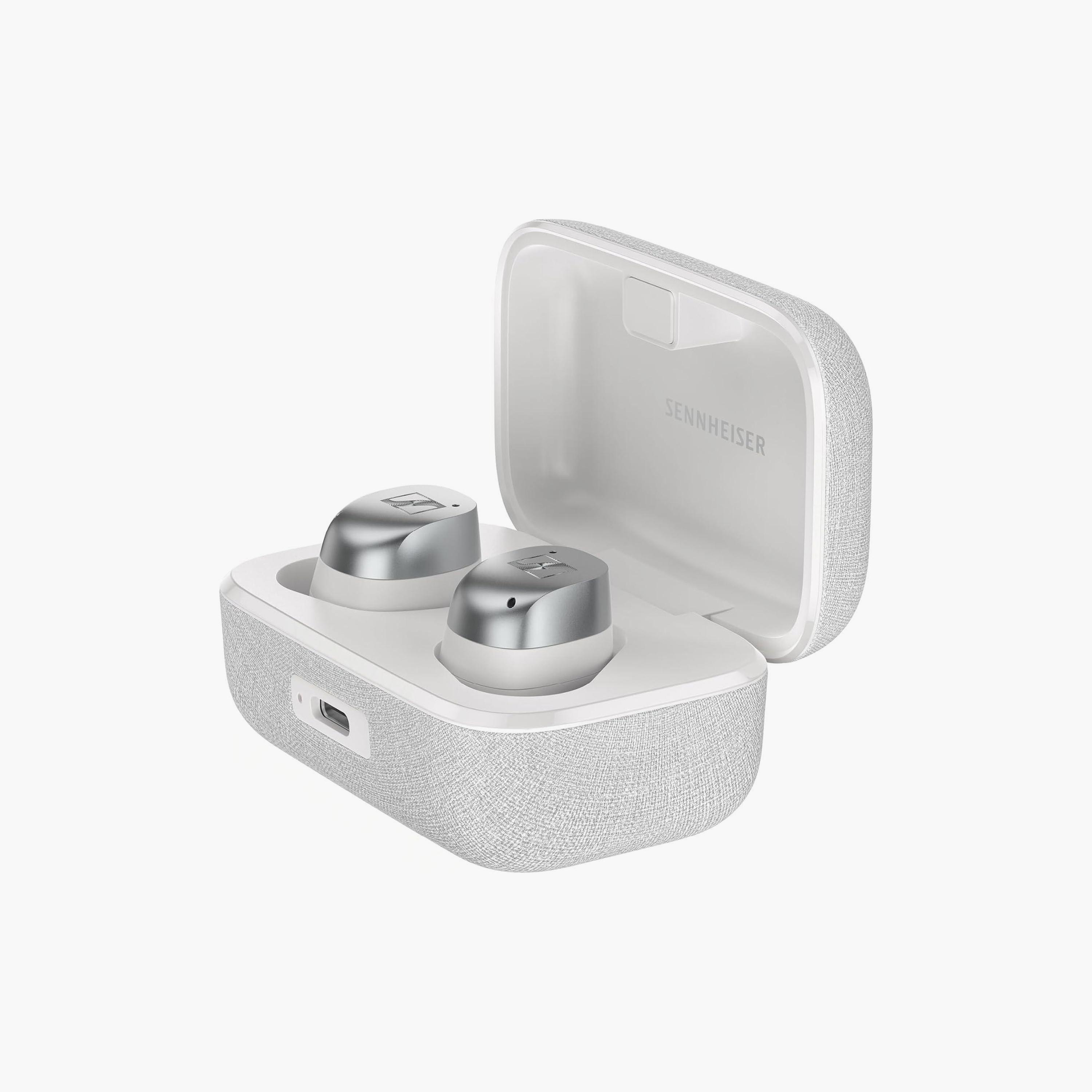 Sennheiser Momentum 4 True Wireless Earbuds Silver | SH-M4-TWS4-SLV-electronics-headphonesandearphones-image-1