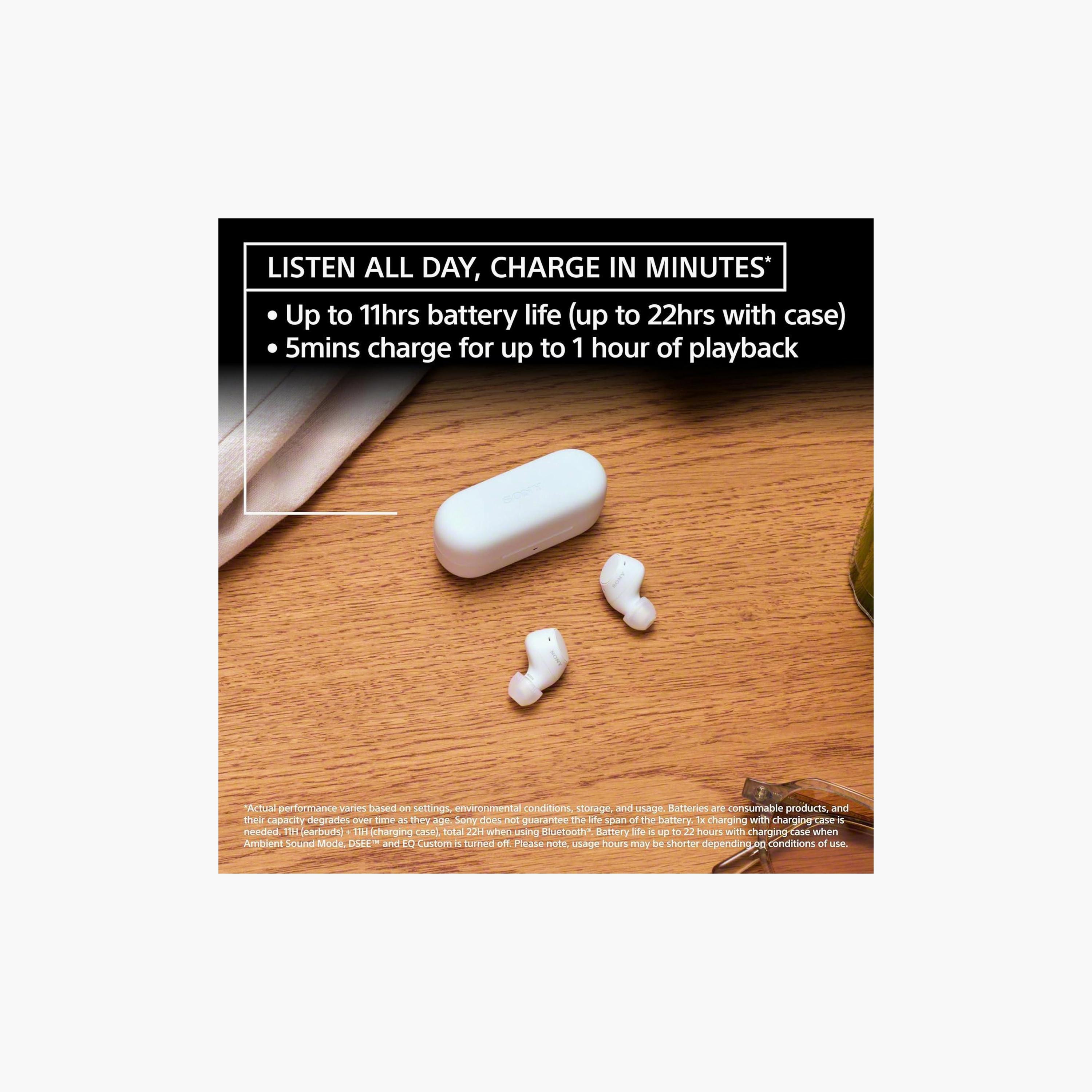 Sony Truly Wireless in-Ear Bluetooth Earbuds White | WFC510/W-electronics-headphonesandearphones-image-5