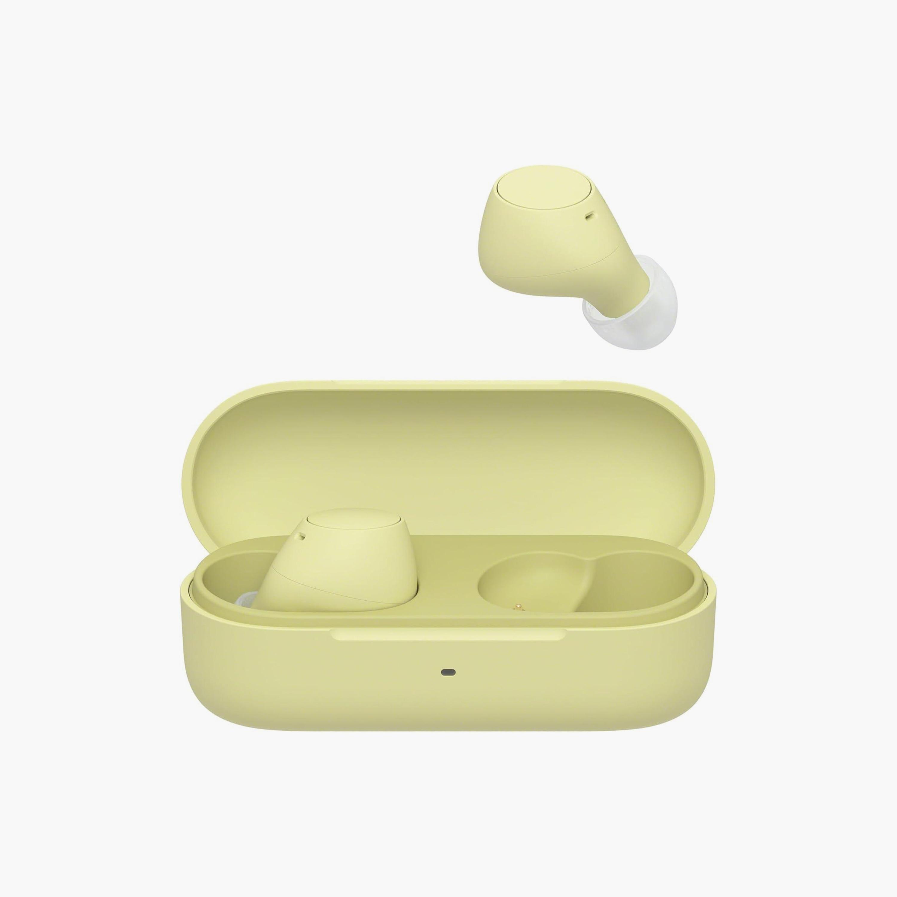 Sony Truly Wireless in-Ear Bluetooth Earbuds Yellow | WFC510/Y-electronics-headphonesandearphones-image-1