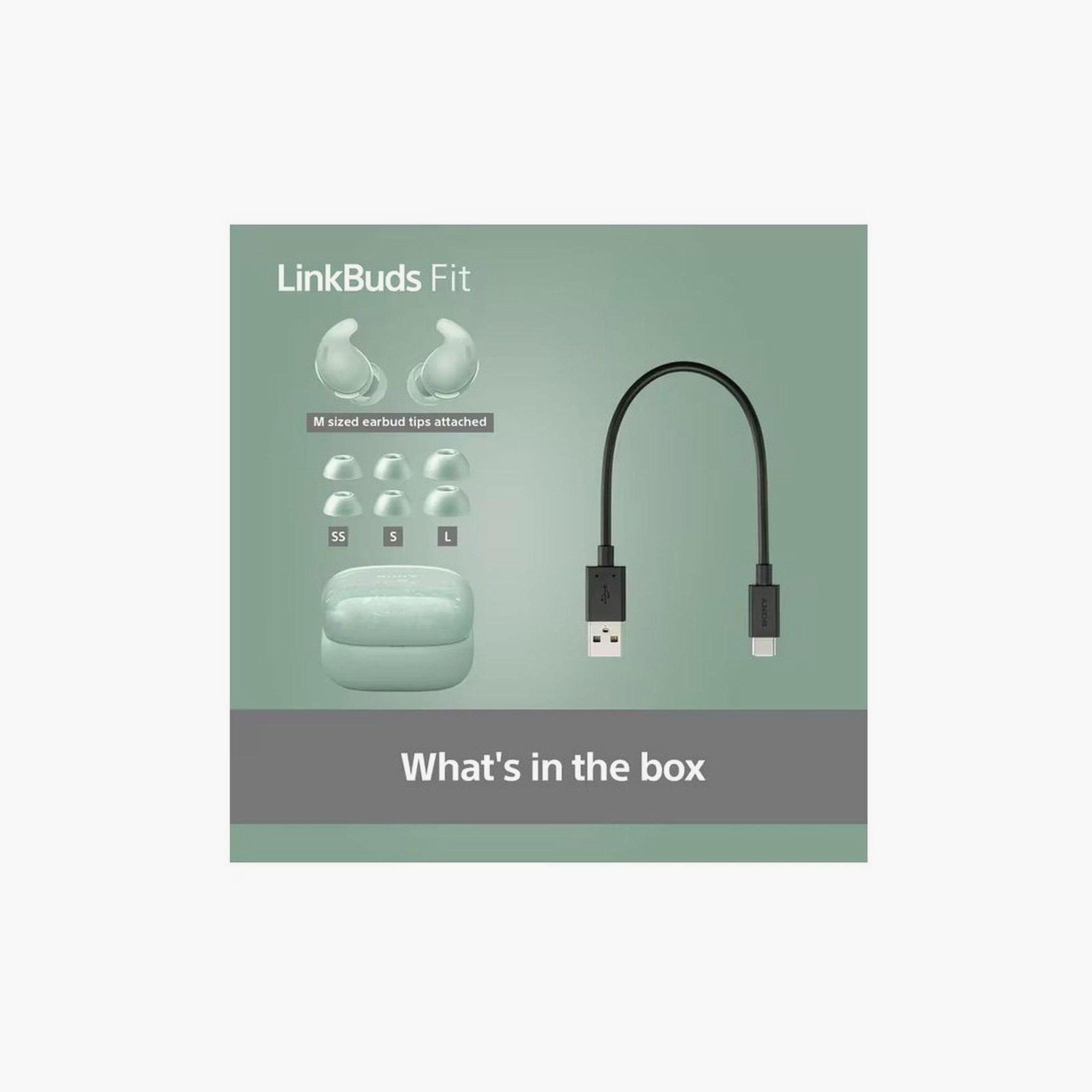 سماعات أذن لاسلكية حقيقية سوني لينك بدز فيت أخضر | WFLS910G-electronics-headphonesandearphones-image-2