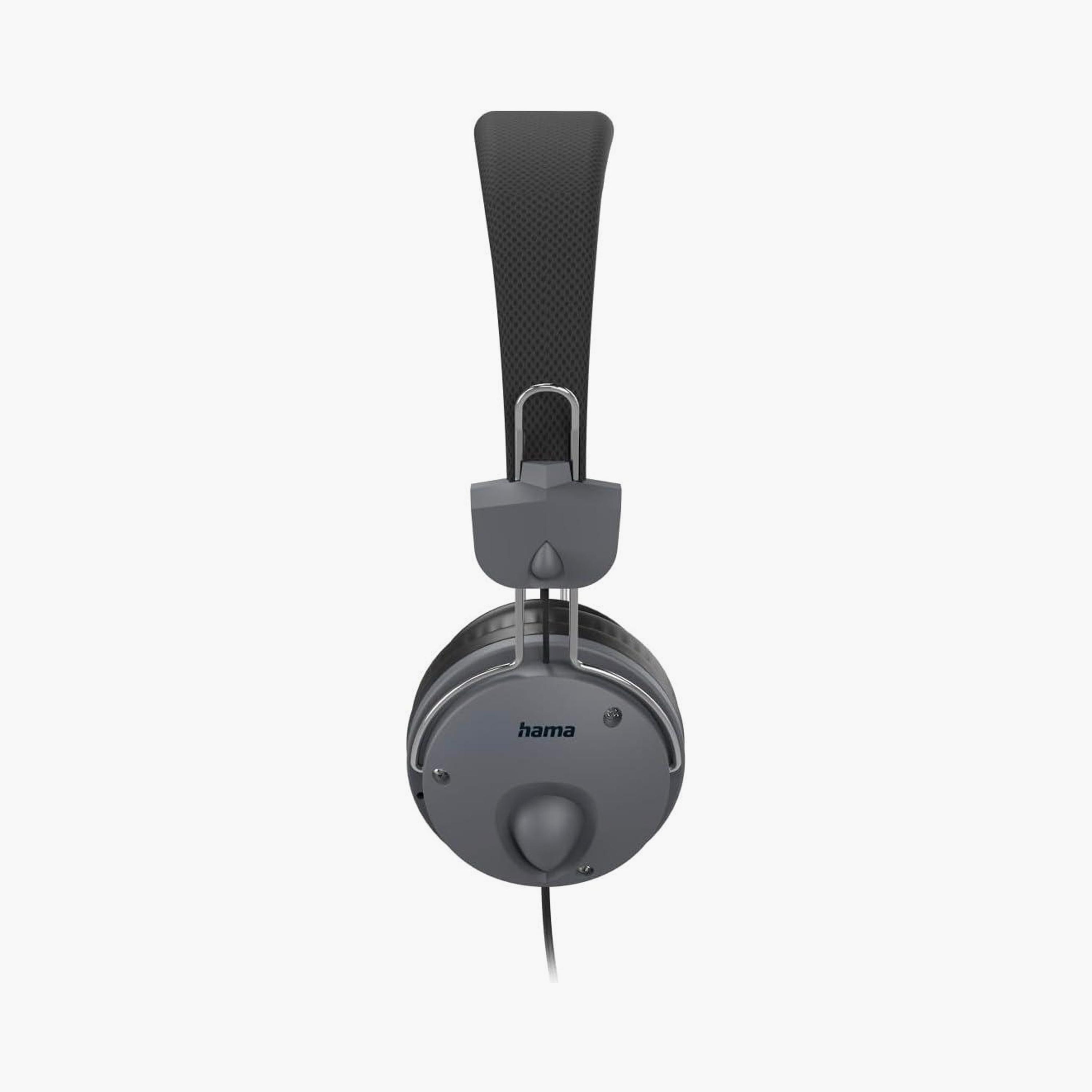 Hama One Size Fun Hi-Fi On-Ear Corded Headphones Black | 184145-electronics-headphonesandearphones-image-3