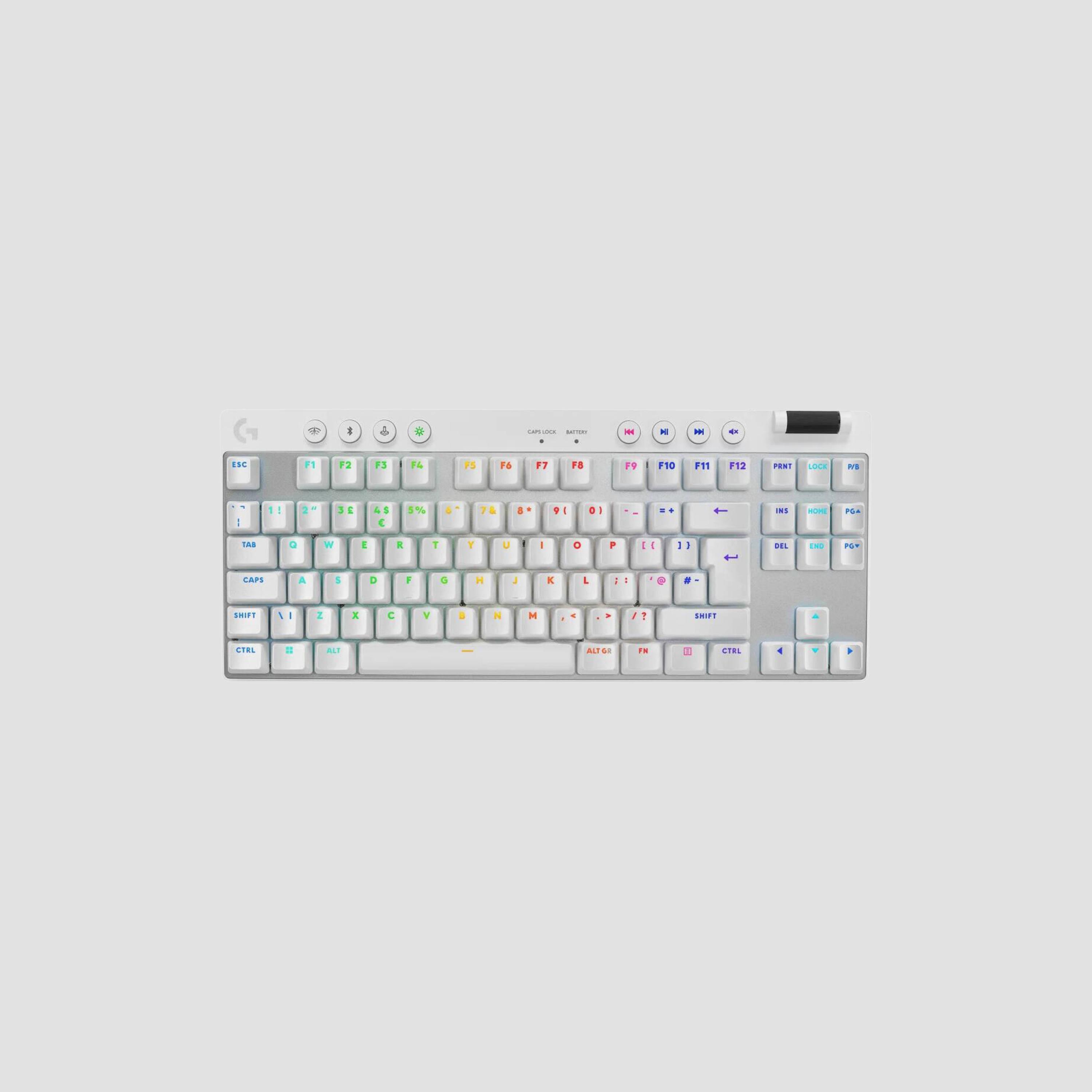 Logitech Pro X TKL Lightspeed Wireless Gaming Keyboard White | 920-012148-electronics-accessories-computeraccesories-image-1
