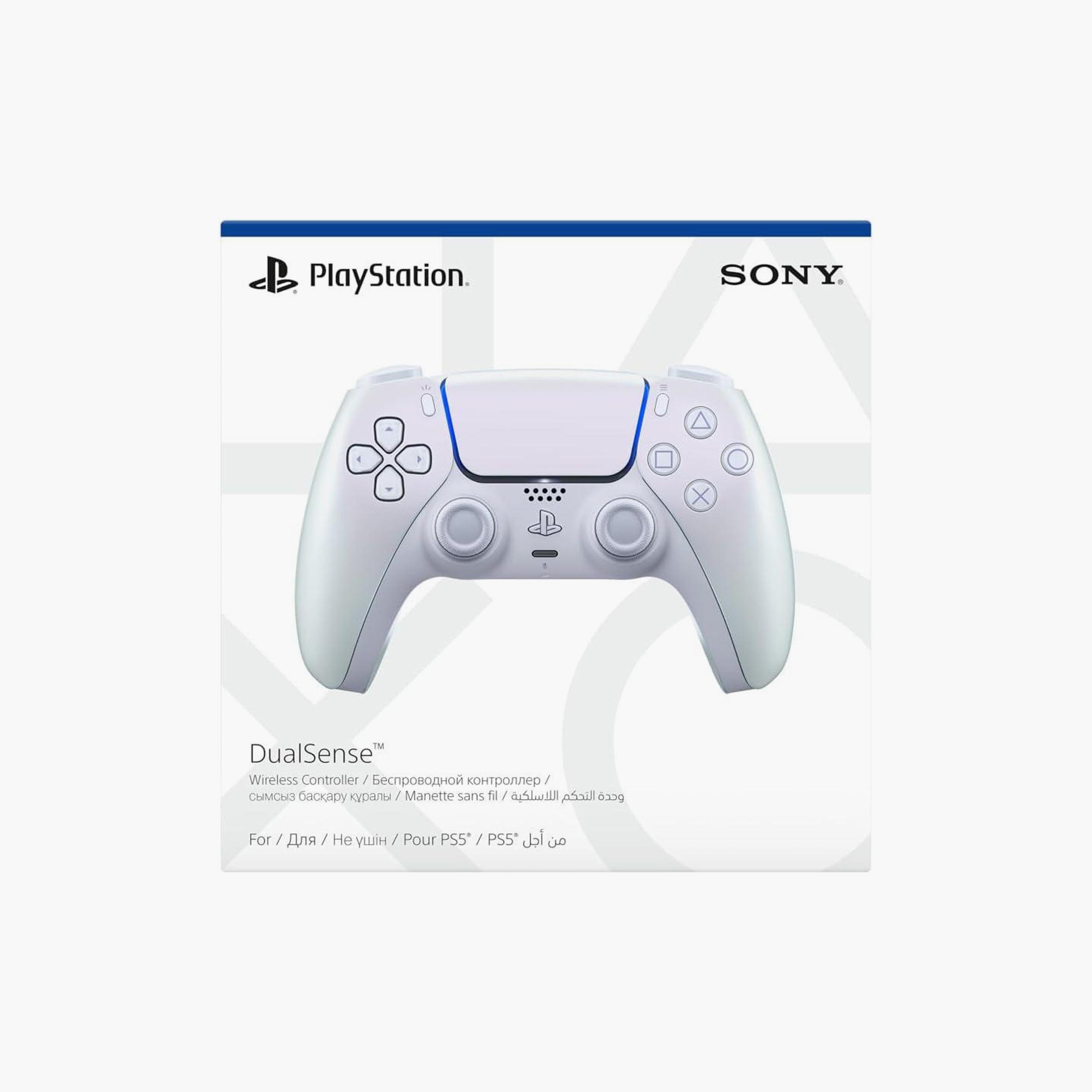 وحدة تحكم لاسلكية سوني بلاي ستيشن 5 ديوال سينس لؤلؤي كرومي | CFIZCT1W12X-electronics-gamesandconsoles-image-2
