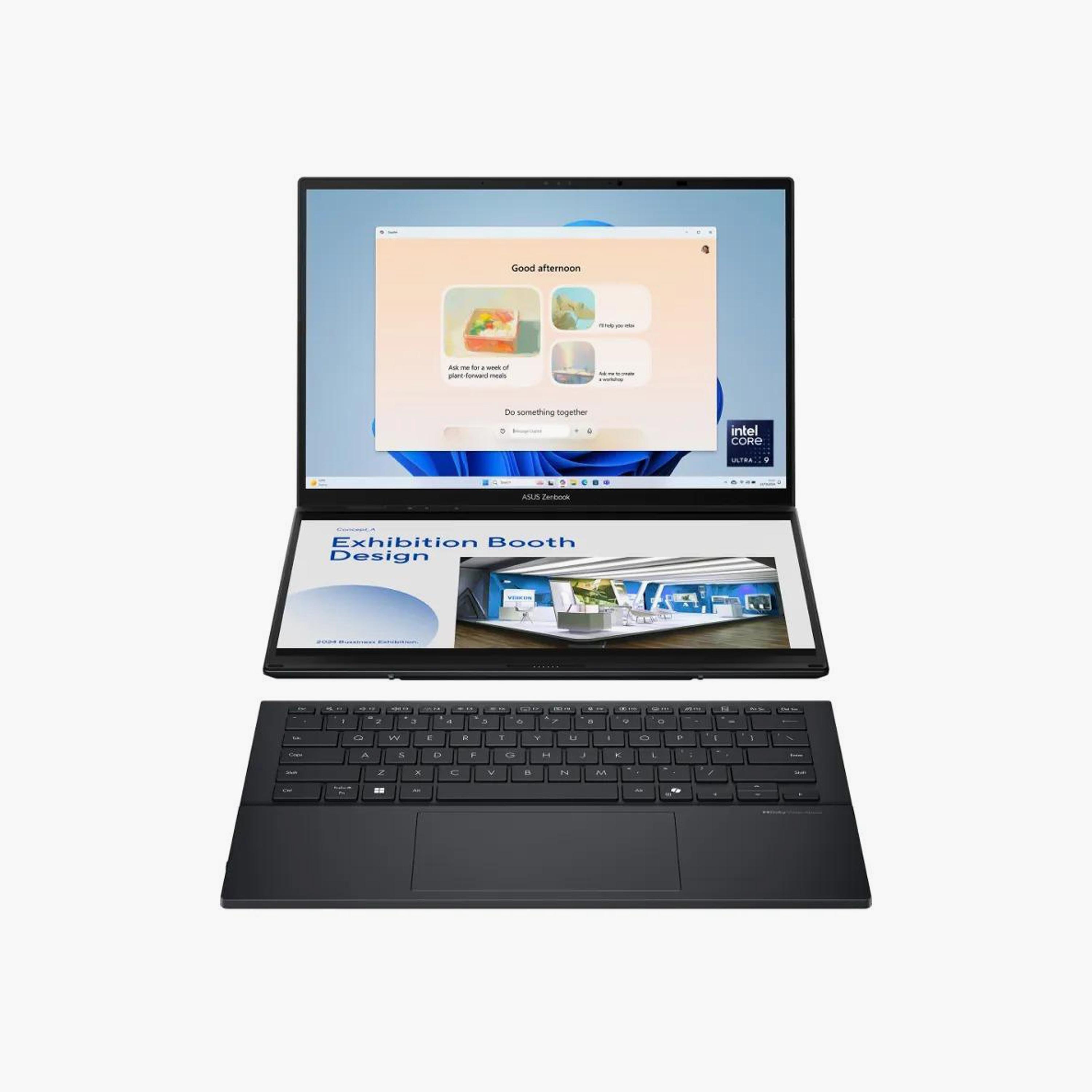 أسوس زينبوك ديو 2025 ألترا بوك الجيل2 إنتل كور ألترا 9-285H شاشة 14" 3K SSD 2 تيرا ذاكرة 32 جيجا-electronics-laptops-image-1