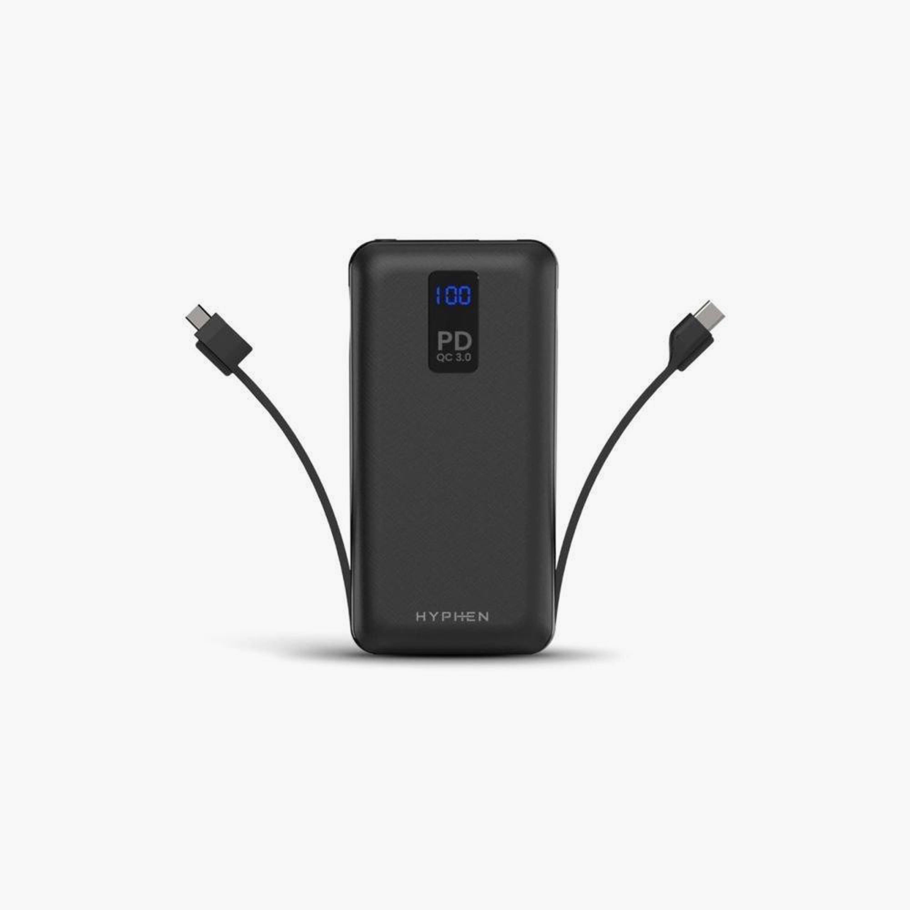 باور بانك سلسلة إكس بي دي هايفن 20000 مللي أمبير أسود | HPB-20BLKTC7900-electronics-accessories-mobileaccesories-image-2