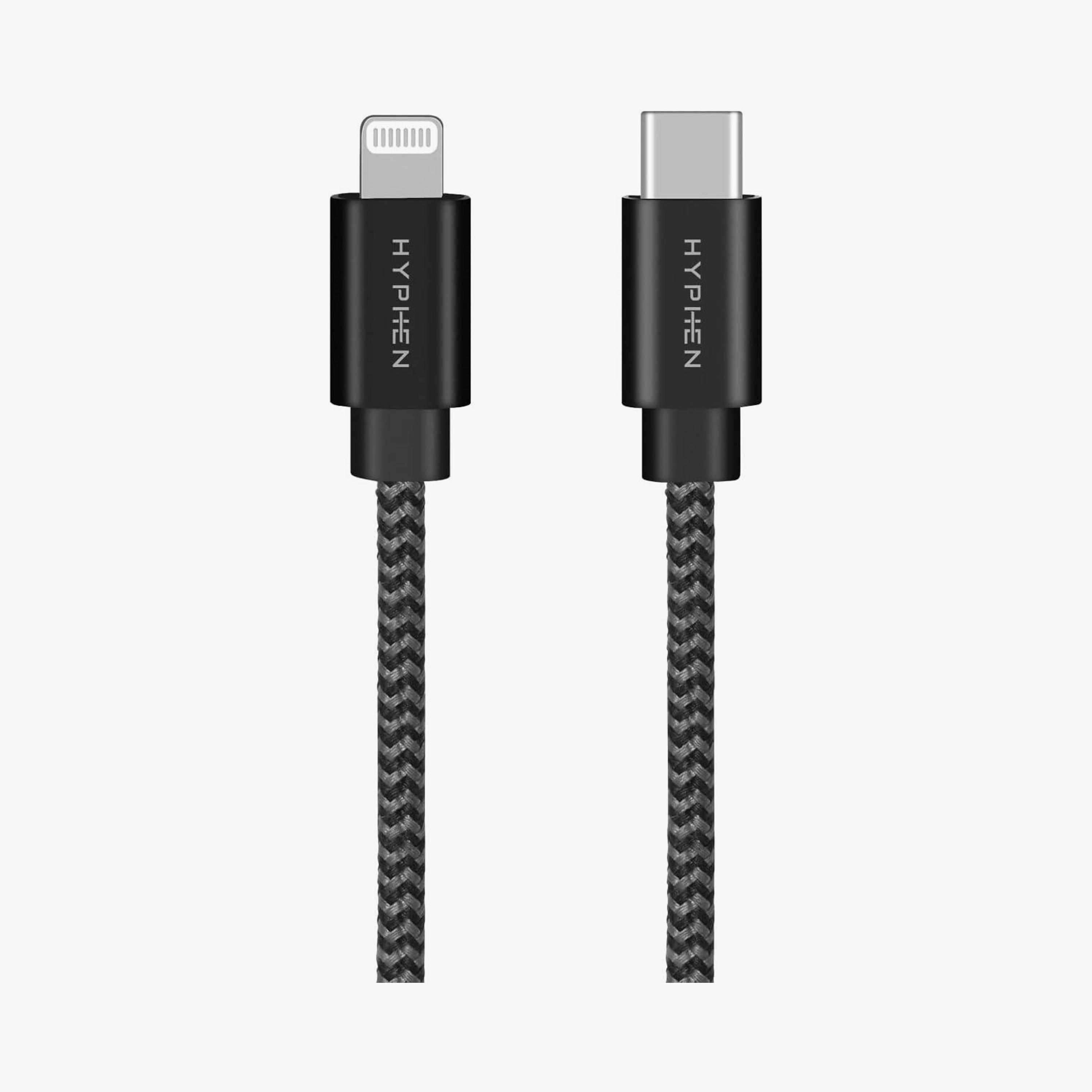 Hyphen Type-C Fast Charging Cable 1M – Braided, Durable, Supports PD Fast Charge & Sync-electronics-accessories-mobileaccesories-image-2