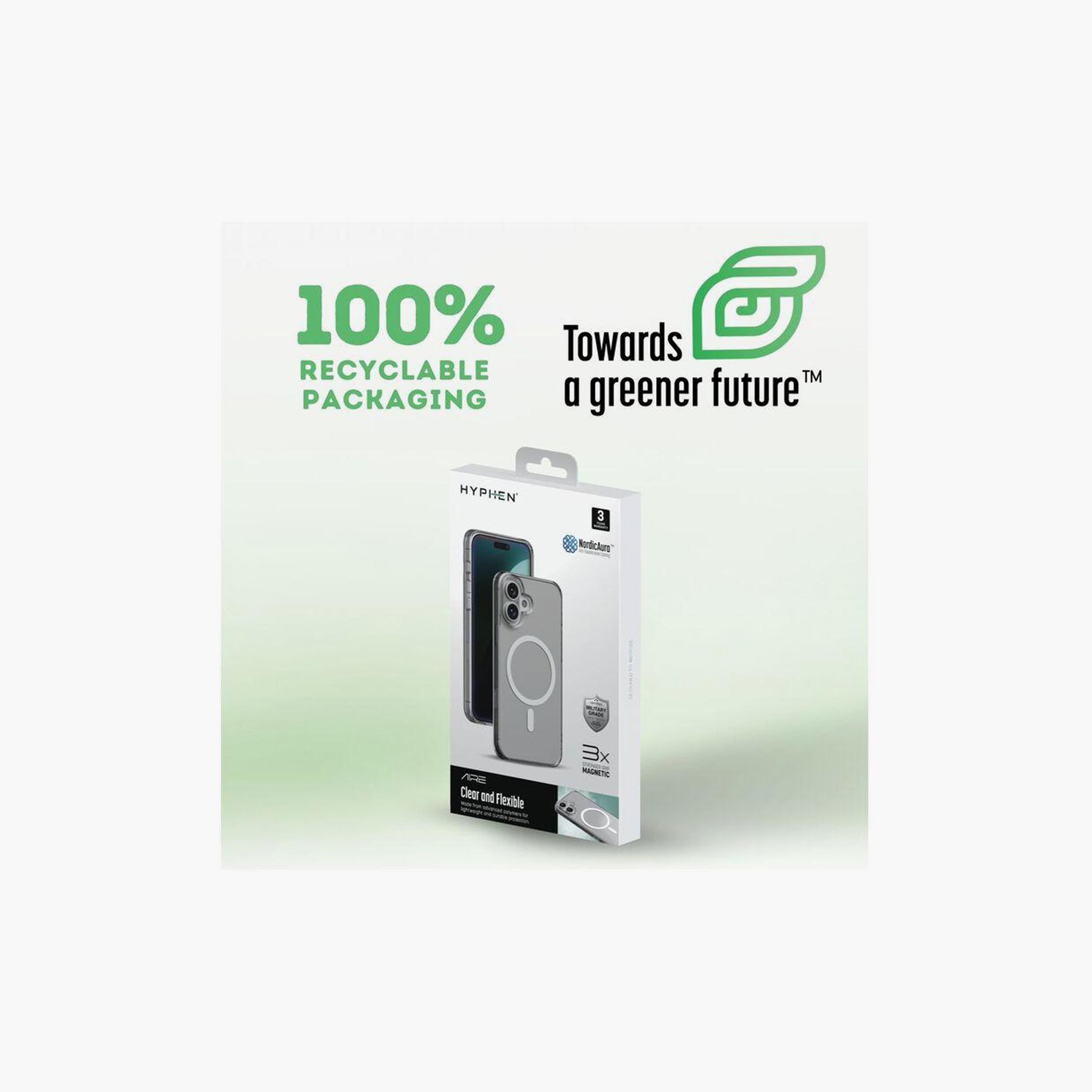 جراب آير ماج سيف شفاف مقاوم للصدمات بدرجة عسكرية لهاتف آيفون 16 هايفن | HPC-MC162370-electronics-accessories-mobileaccesories-image-3