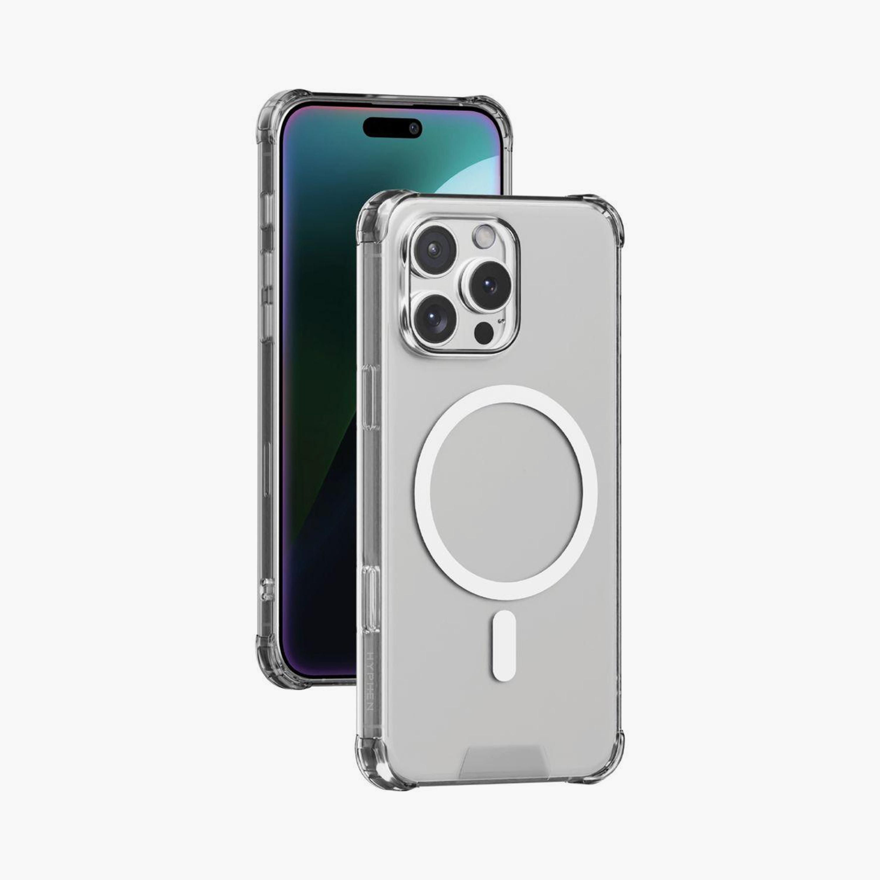 Hyphen Aire MagSafe Clear Case for iPhone 16 Pro Military Grade Drop Tested Case | HPC-MC16PR2387-electronics-accessories-mobileaccesories-image-1