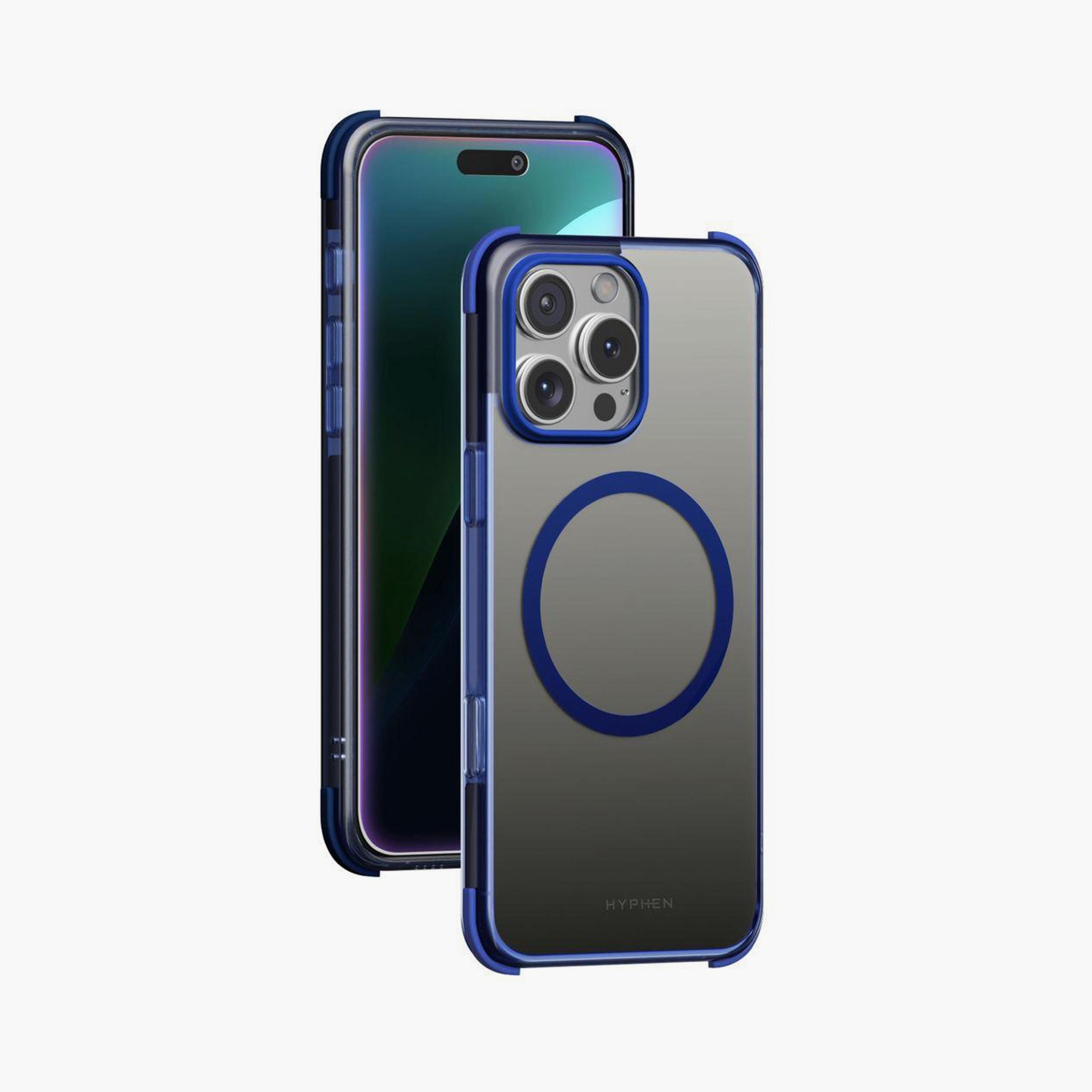 Hyphen Hues Bumper MagSafe Case for iPhone 16 Pro Blue | HPC-NBL16PR2592-electronics-accessories-mobileaccesories-image-1