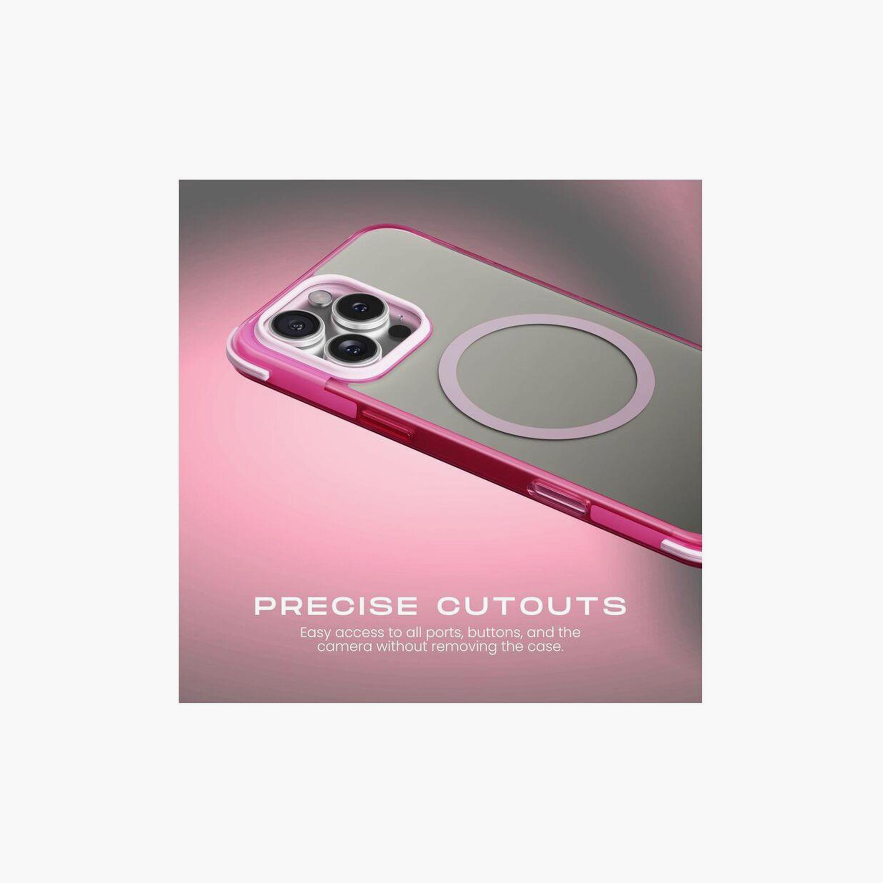 Hyphen Hues Bumper MagSafe Case for iPhone 16 Pro Pink | HPC-NPK16PR2639-electronics-accessories-mobileaccesories-image-5