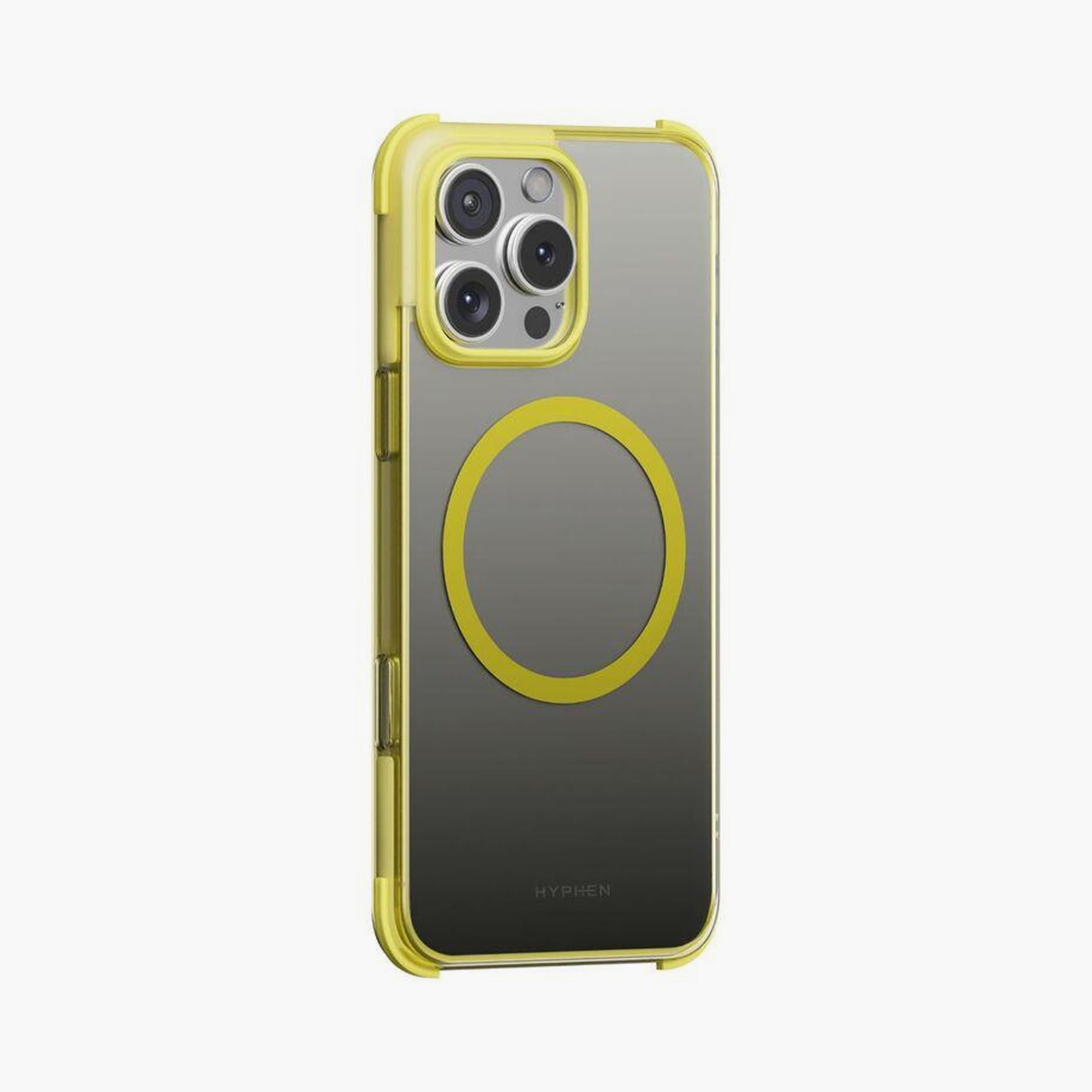 Hyphen Hues Bumper MagSafe Case for iPhone 16 Pro Max Yellow | HPC-NYL16PM2561-electronics-accessories-mobileaccesories-image-2