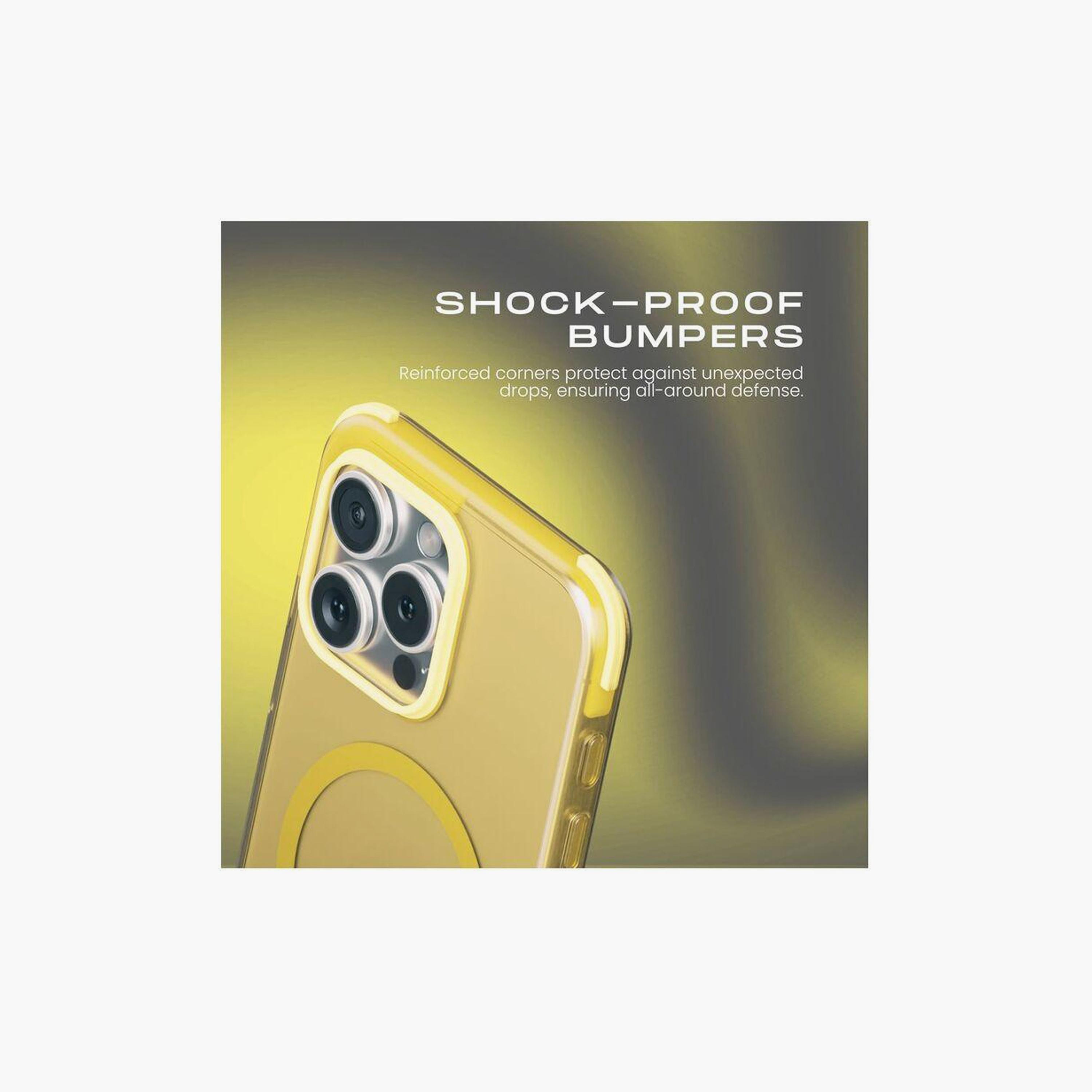 Hyphen Hues Bumper MagSafe Case for iPhone 16 Pro Max Yellow | HPC-NYL16PM2561-electronics-accessories-mobileaccesories-image-4