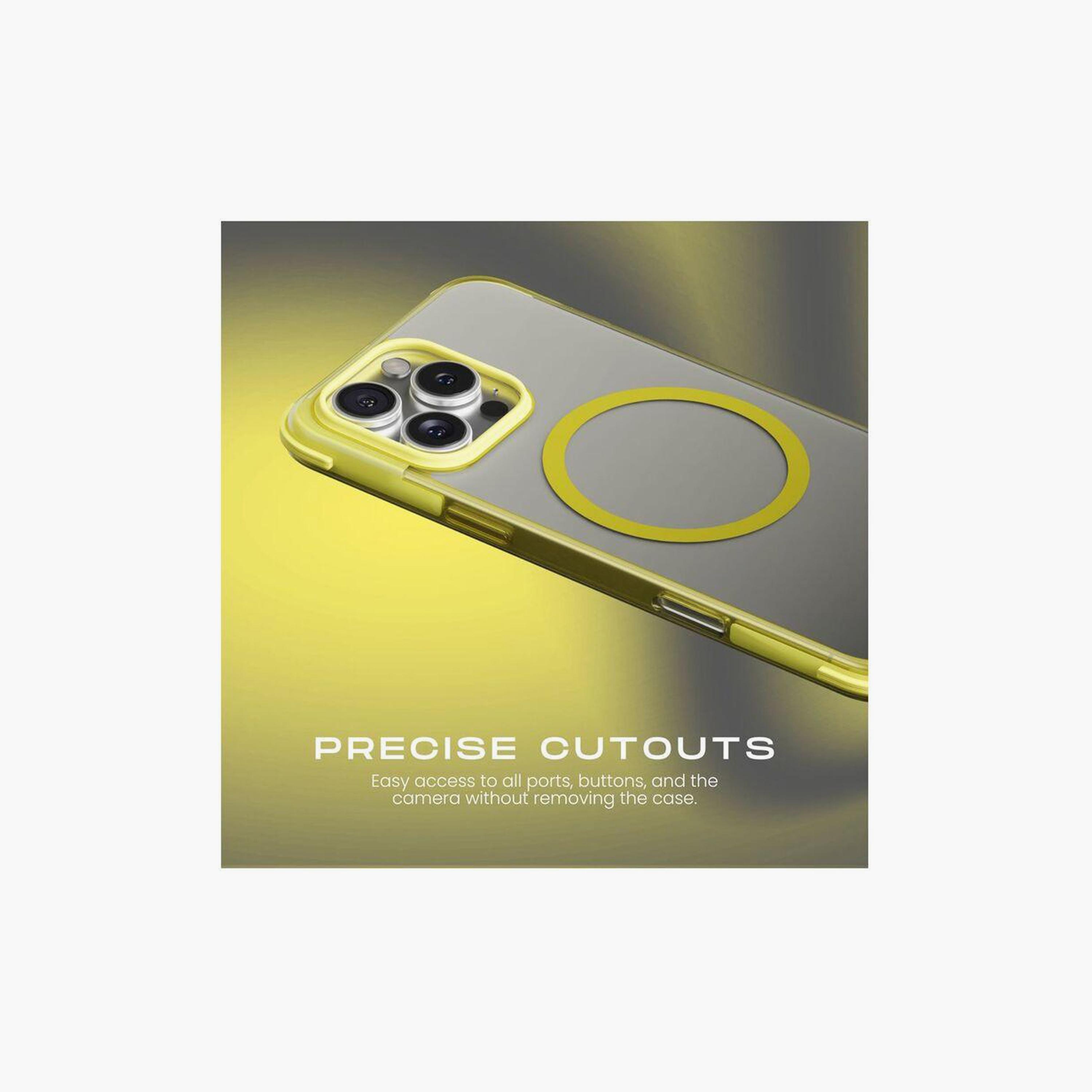 Hyphen Hues Bumper MagSafe Case for iPhone 16 Pro Max Yellow | HPC-NYL16PM2561-electronics-accessories-mobileaccesories-image-5