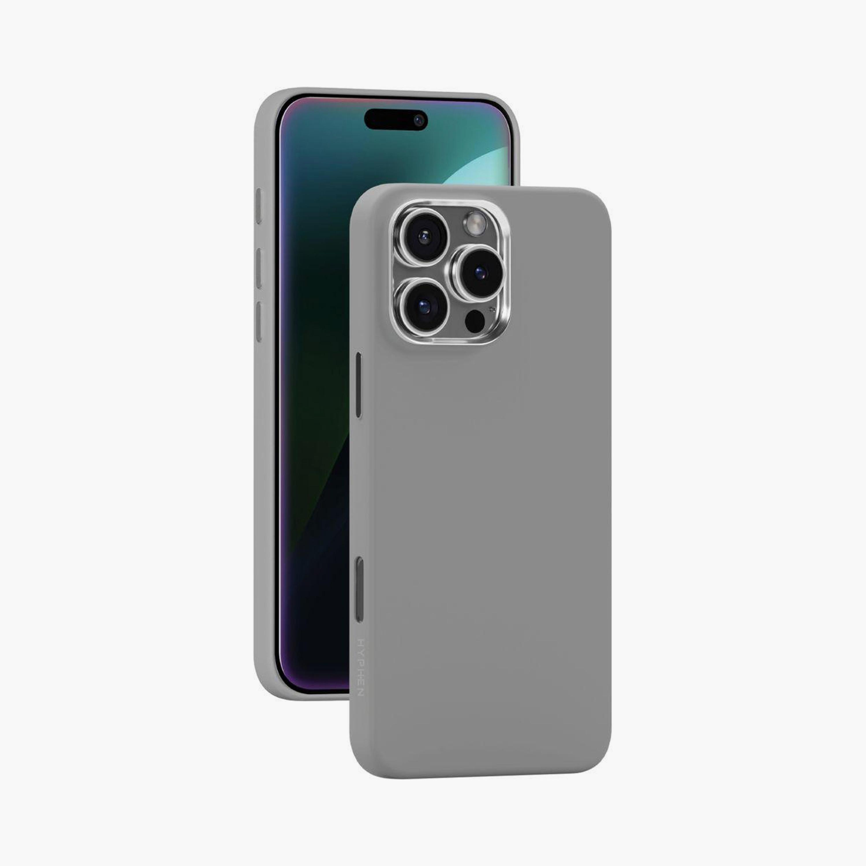 Hyphen Tint Silicone MagSafe Case for iPhone 16 Pro Max - Gray | HPC-SGY16PM2684-electronics-accessories-mobileaccesories-image-1