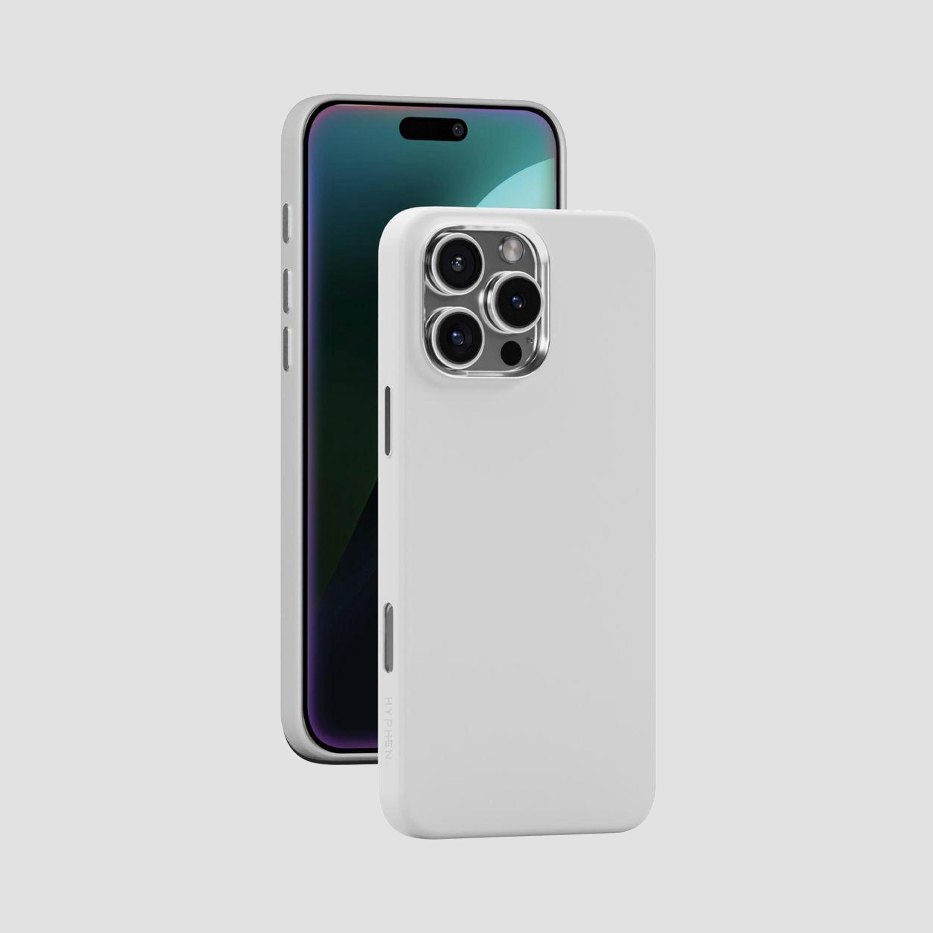 Hyphen Tint Silicone MagSafe Case for iPhone 16 Pro Max - White | HPC-SWH16PM2721-electronics-accessories-mobileaccesories-image-1