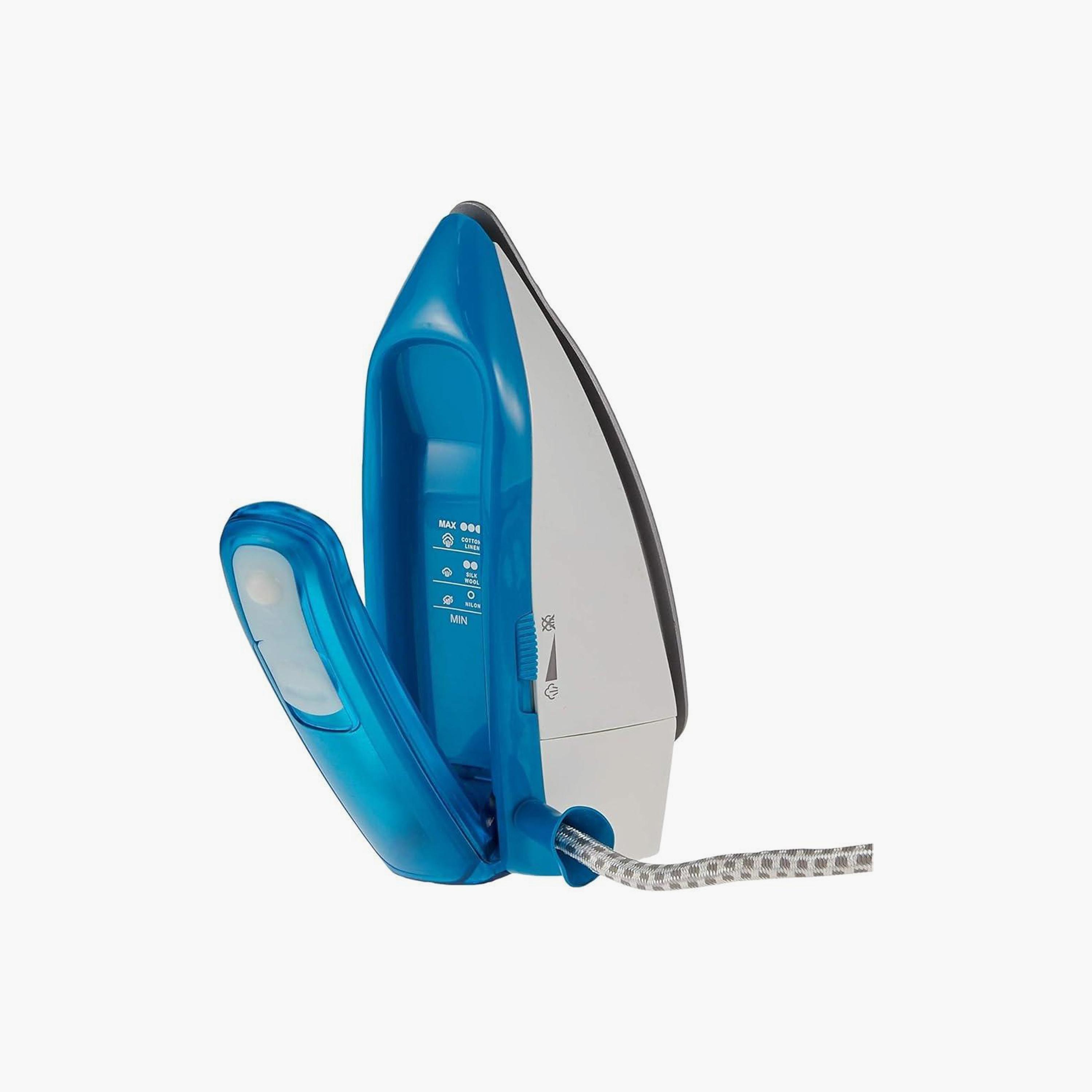 BLACK+DECKER 1085W Dual Voltage Travel Steam Iron Blue | TI250-B5-household-appliances-homeappliances-ironandsteamers-image-5