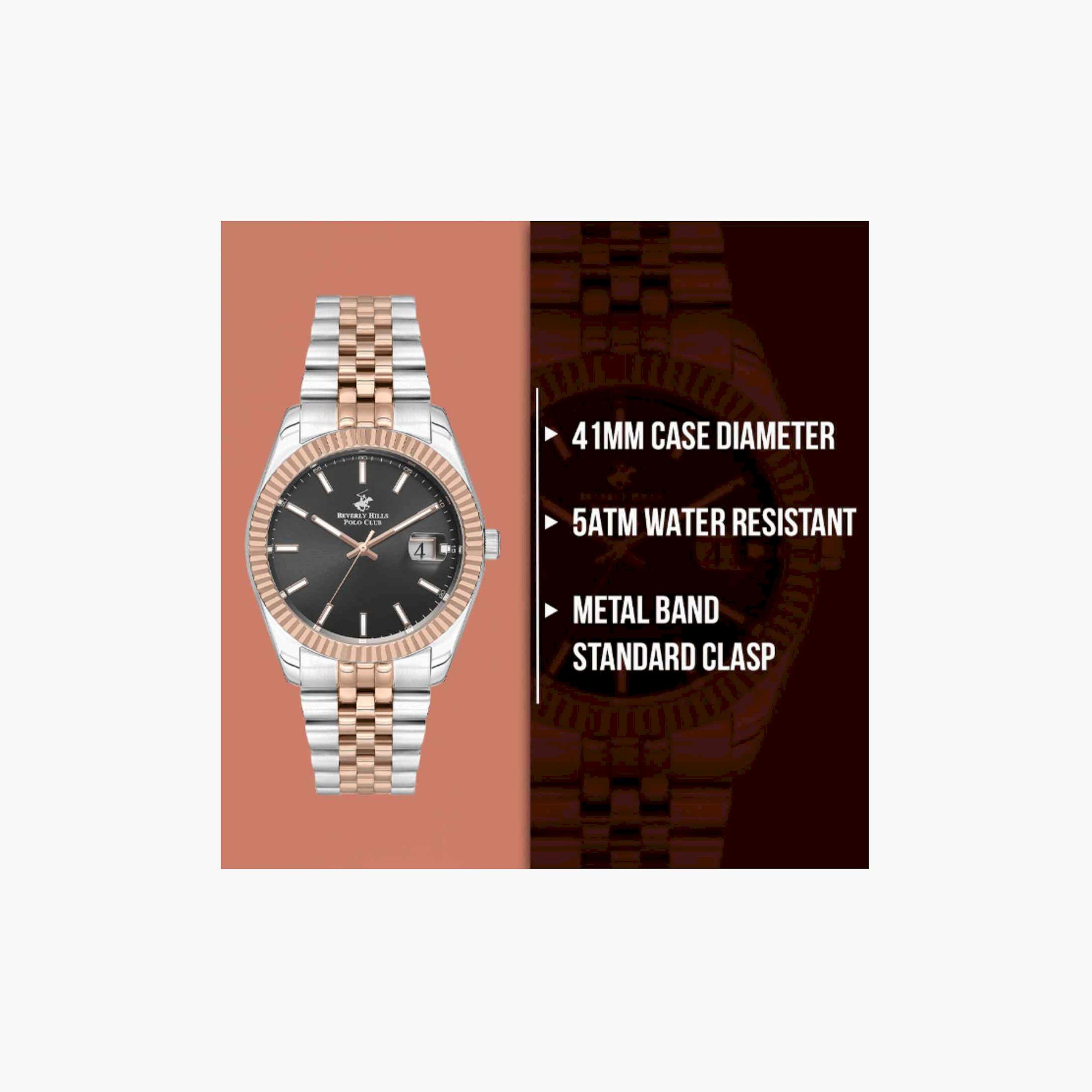 بيفرلي هيلز بولو كلوب- ساعة رجالية تناظرية معدنية متعددة الألوان  41مم | BP3018X.560-men-watchesandjewellery-watches-image-10