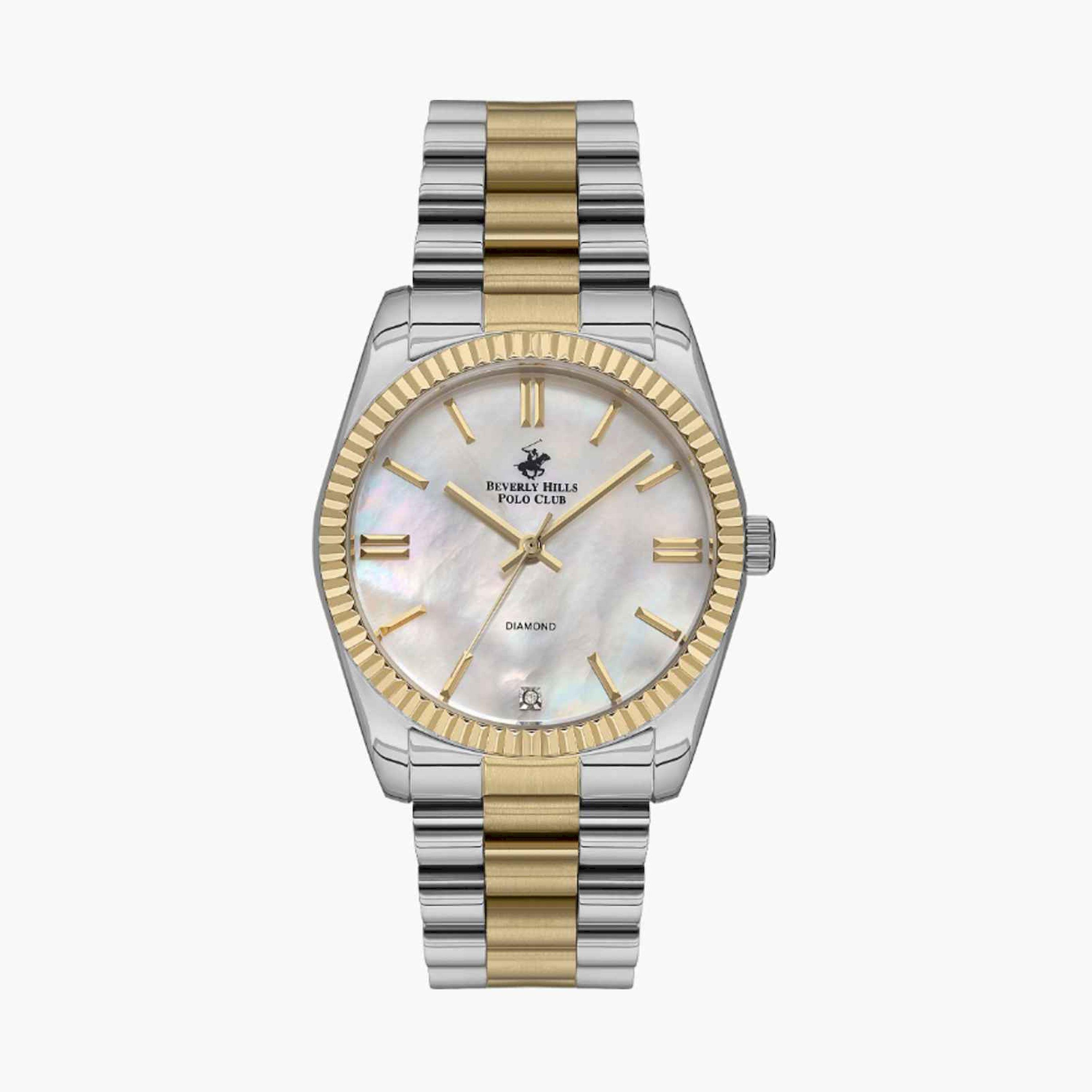 بيفرلي هيلز بولو كلوب- ساعة نسائية تناظرية معدنية متعددة الألوان  36مم | BP3172C.220-women-watchesandjewellery-watches-image-1
