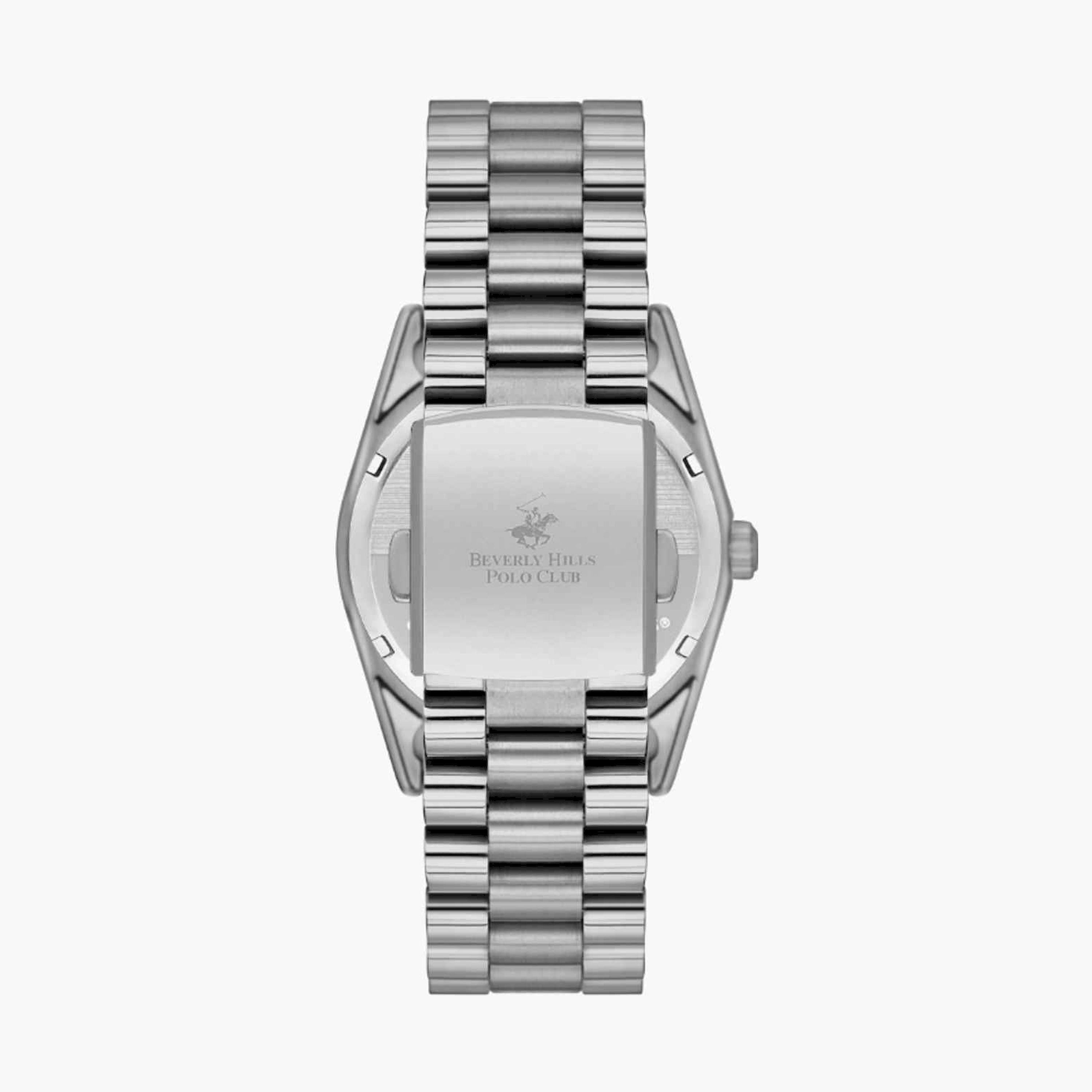 بيفرلي هيلز بولو كلوب- ساعة رجالية تناظرية معدنية لون فضي  36مم | BP3172C.390-men-watchesandjewellery-watches-image-3