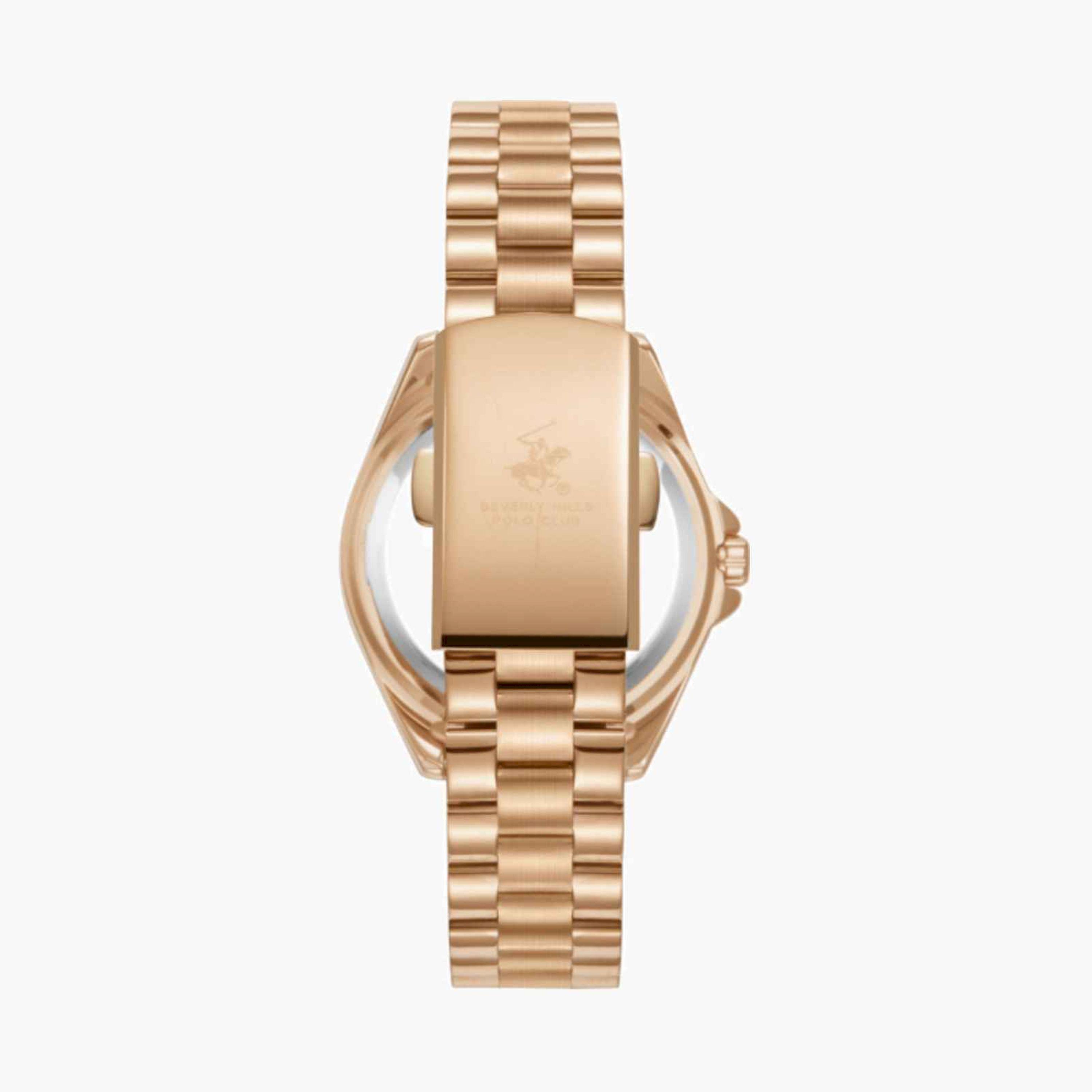 بيفرلي هيلز بولو كلوب- ساعة نسائية كرونوغراف معدنية لون ذهبي  33مم | BP3653C.410-women-watchesandjewellery-watches-image-4