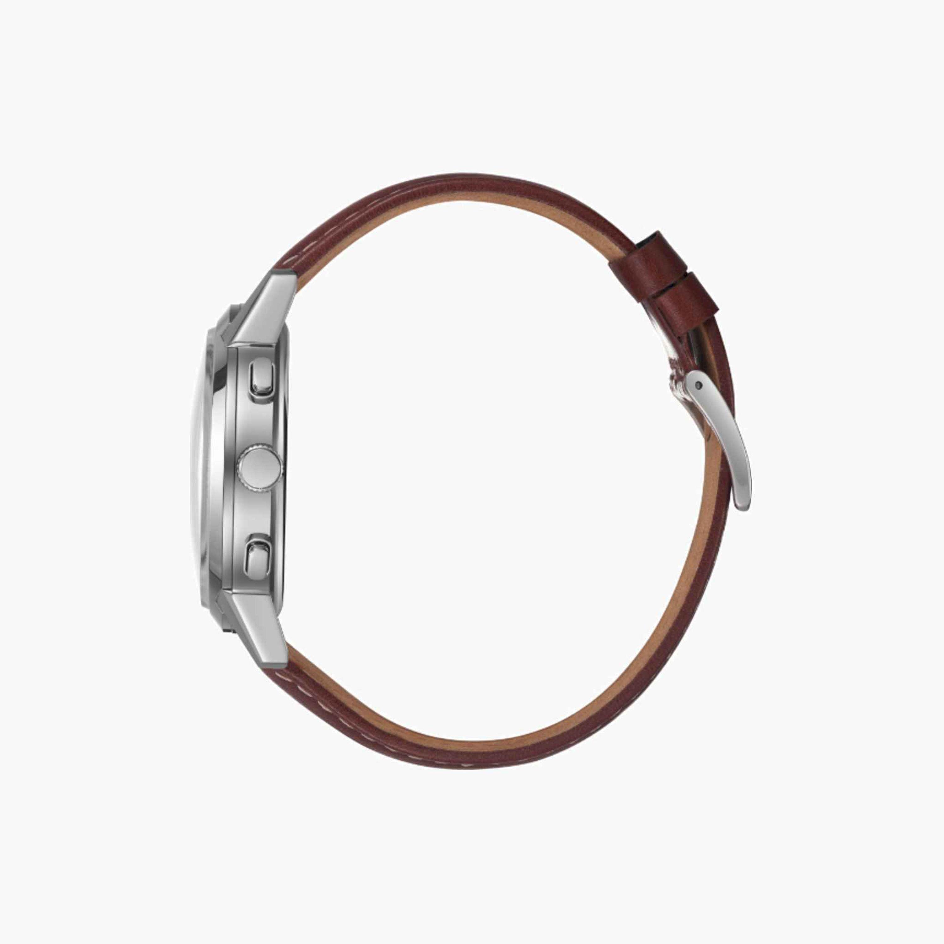 بيفرلي هيلز بولو كلوب- ساعة رجالية كرونوغراف جلدية لون بني  44مم | BP3666X.302-men-watchesandjewellery-watches-image-3