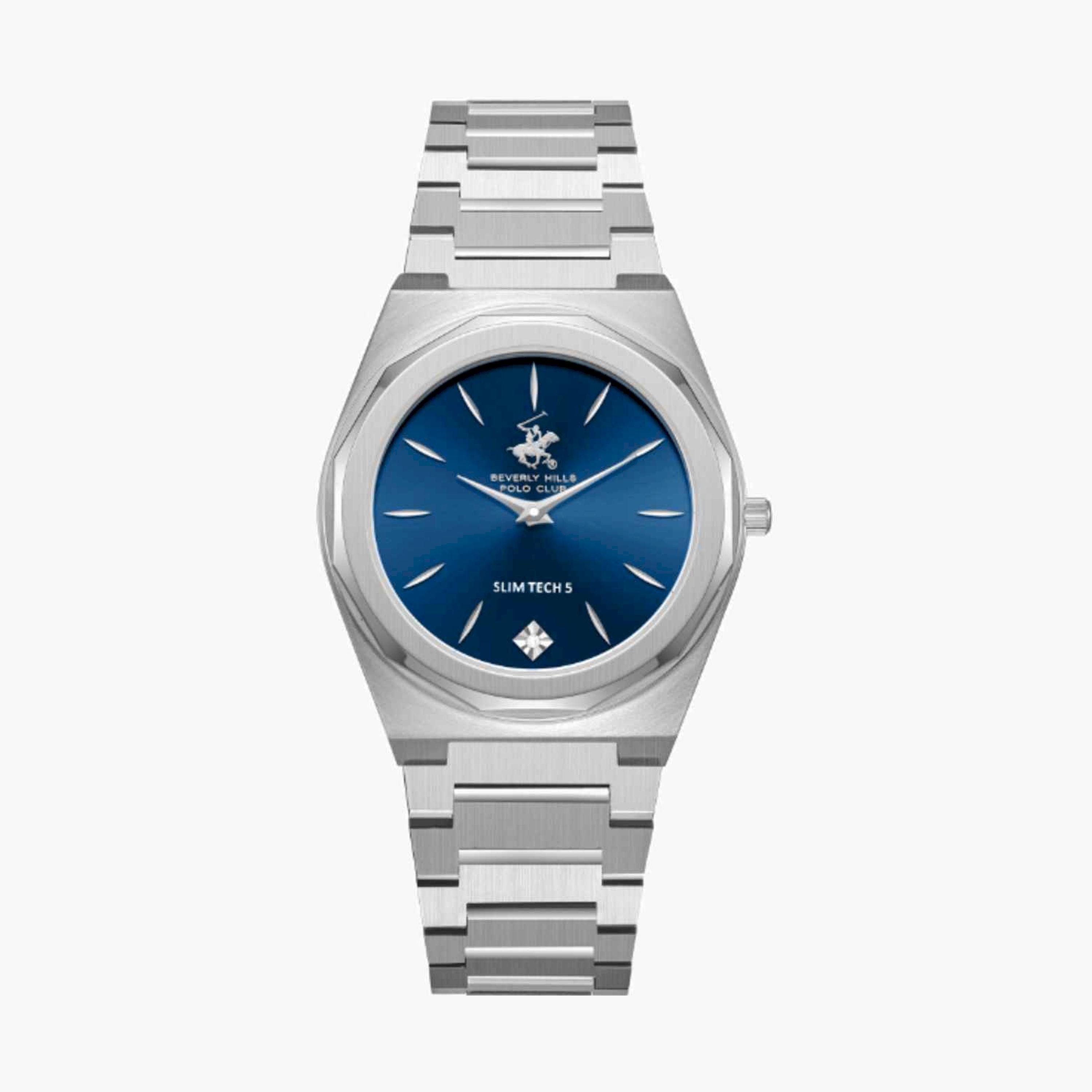 بيفرلي هيلز بولو كلوب- ساعة نسائية تناظرية معدنية لون فضي  33مم | BP3668X.390-women-watchesandjewellery-watches-image-1