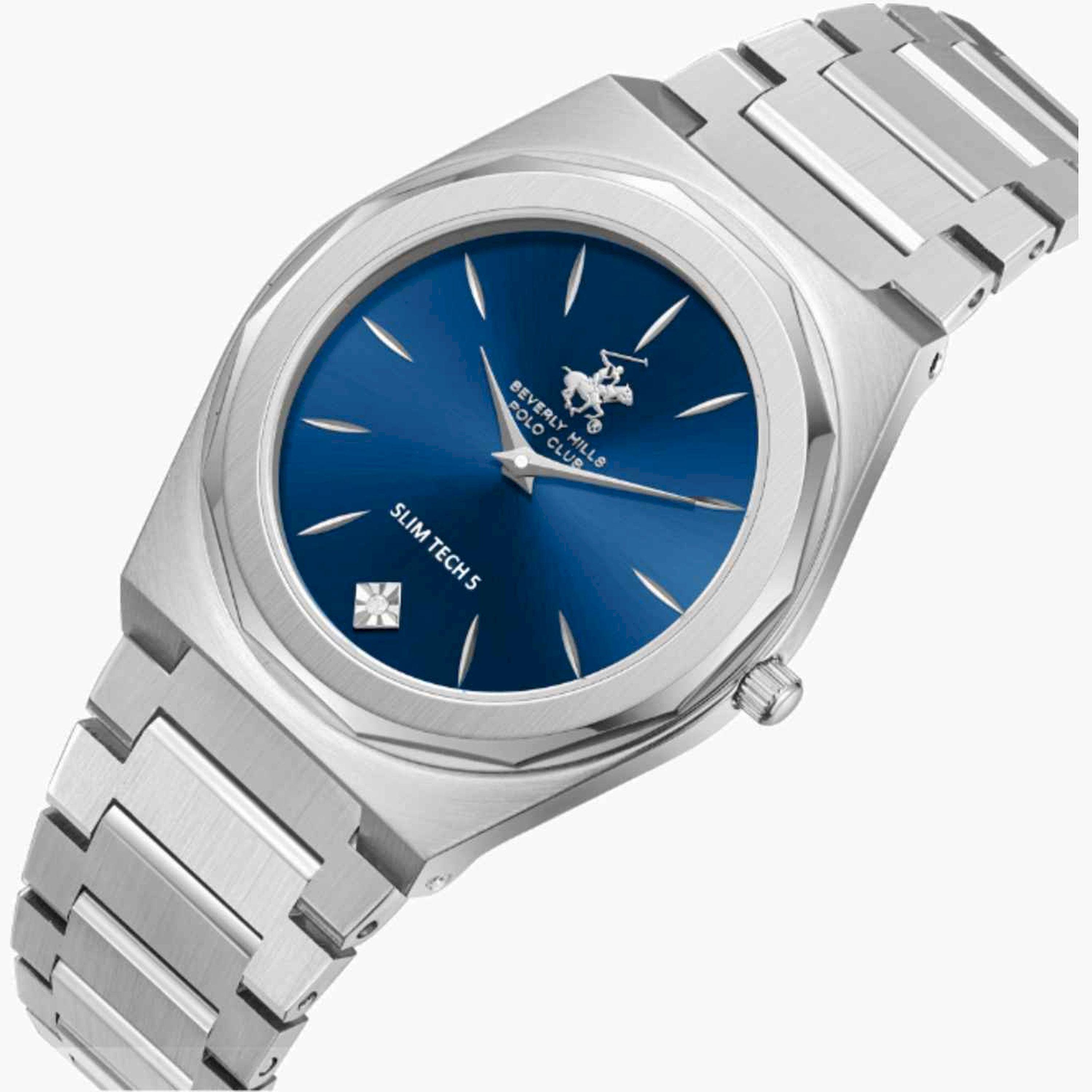 بيفرلي هيلز بولو كلوب- ساعة نسائية تناظرية معدنية لون فضي  33مم | BP3668X.390-women-watchesandjewellery-watches-image-2