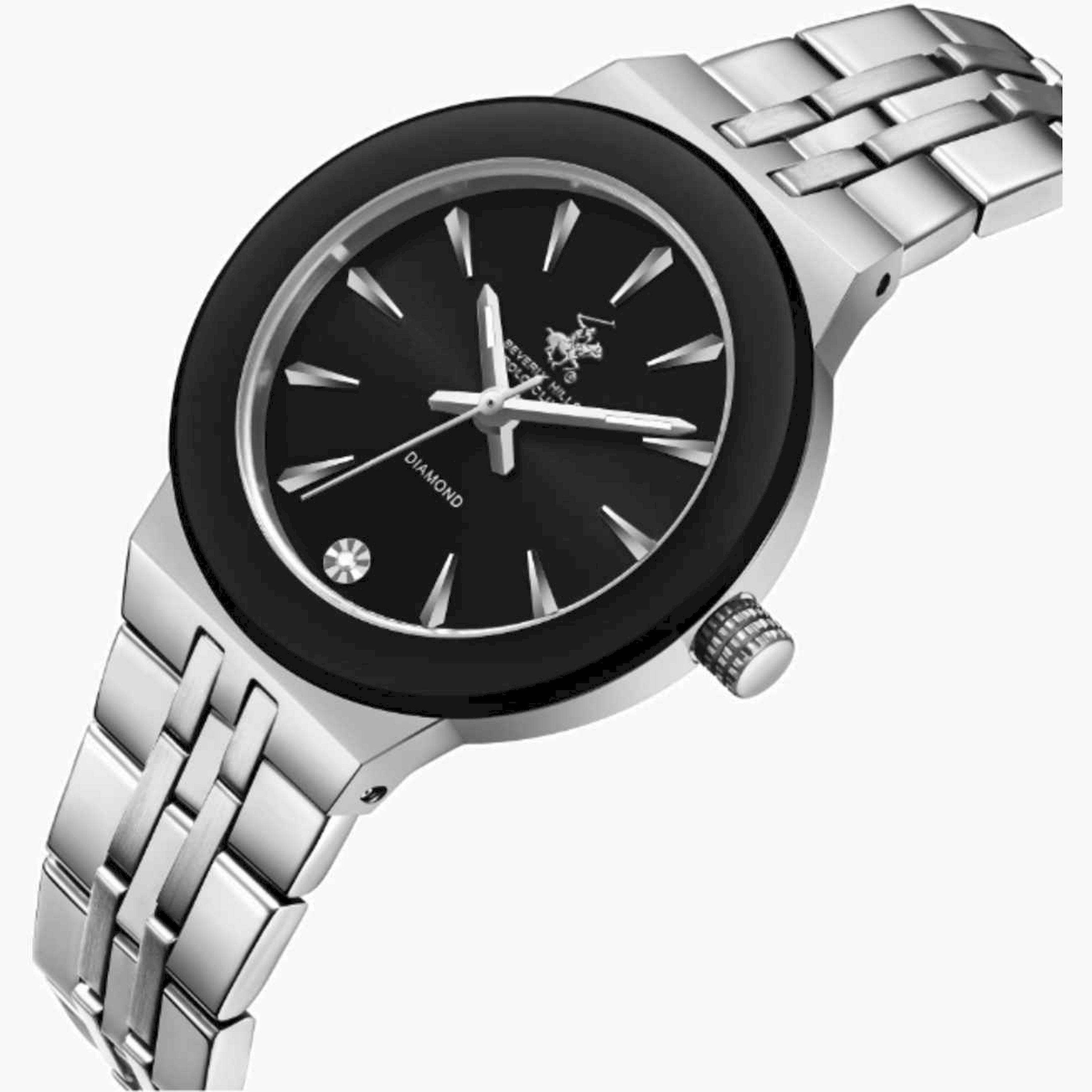 بيفرلي هيلز بولو كلوب- ساعة نسائية تناظرية معدنية لون فضي  33مم | BP3689X.350-women-watchesandjewellery-watches-image-2