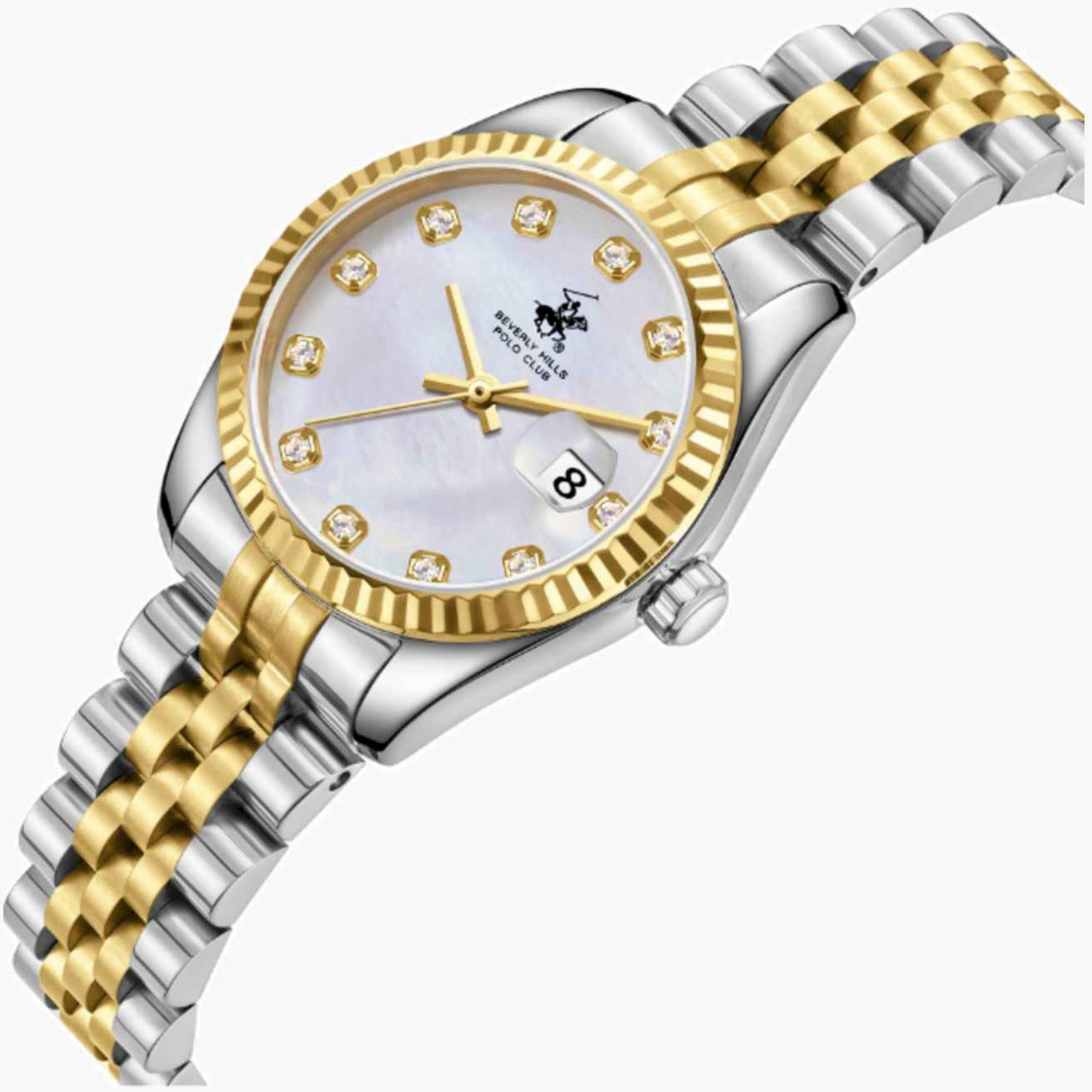 بيفرلي هيلز بولو كلوب- ساعة نسائية تناظرية معدنية متعددة الألوان  28مم | BP3707X.220-women-watchesandjewellery-watches-image-4