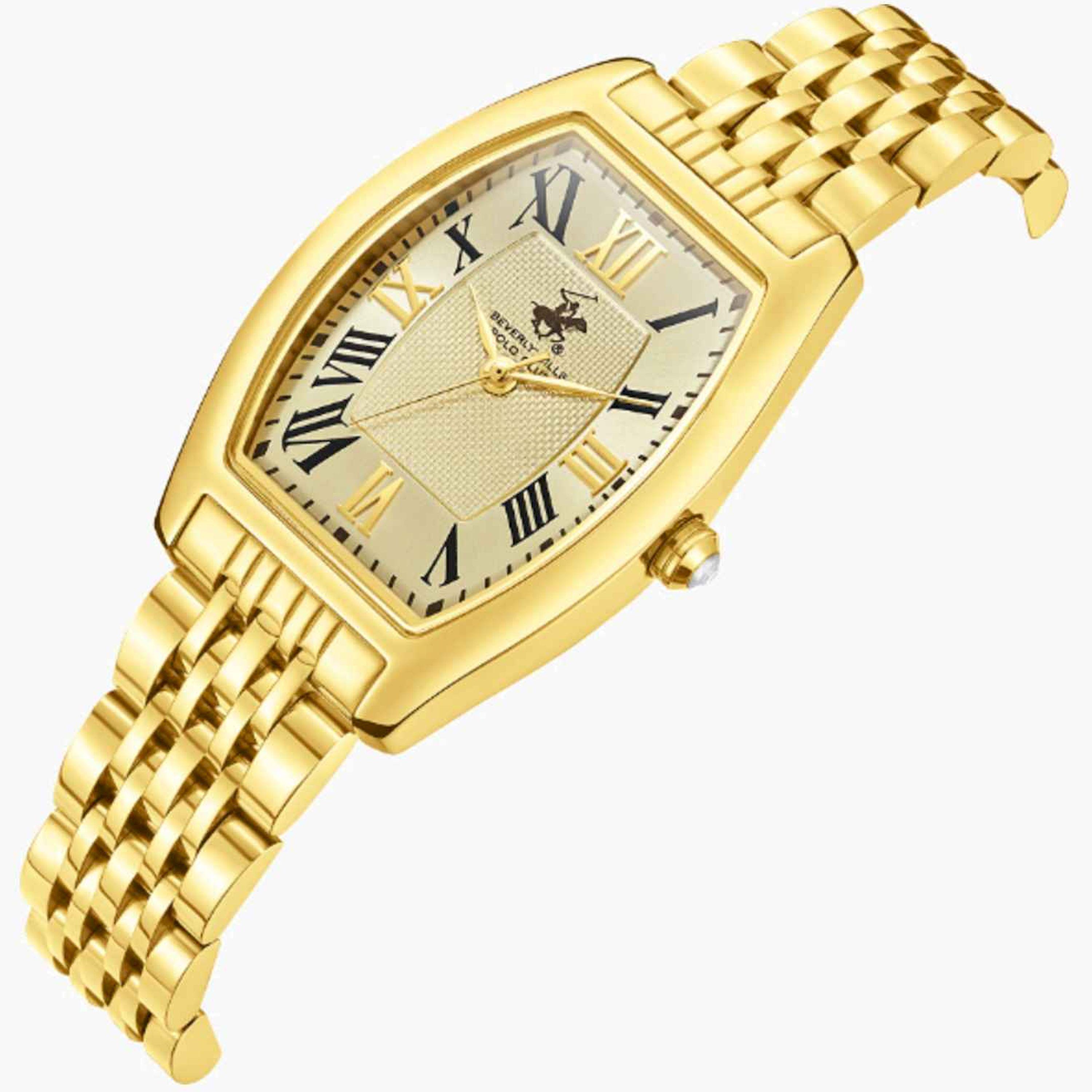 Beverly Hills Polo Club Women's 26MM Gold Analog Metal Strap Watch | BP3716X.170-women-watchesandjewellery-watches-image-4