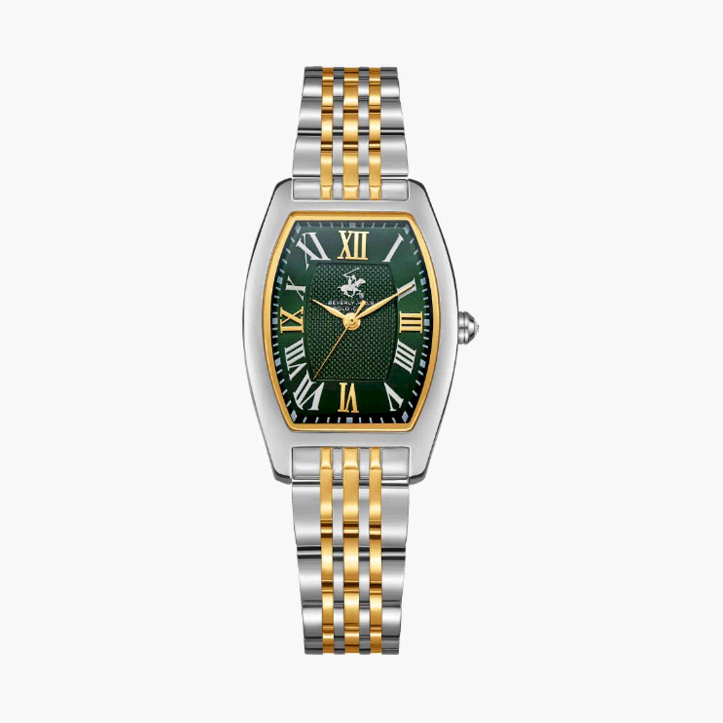 Beverly Hills Polo Club Women's 26MM Multicolour Analog Metal Strap Watch | BP3716X.270-women-watchesandjewellery-watches-image-1